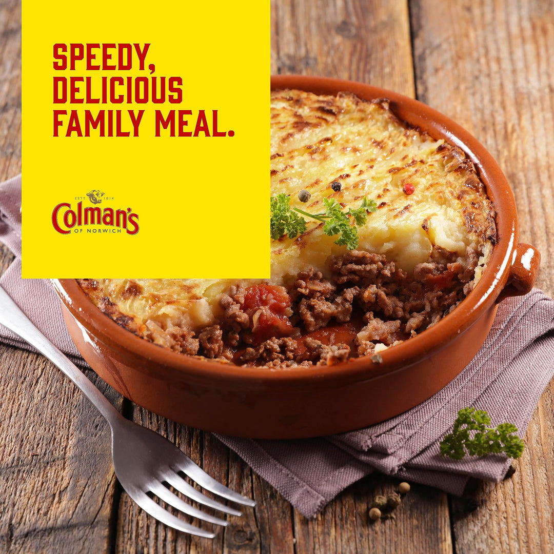 Colman's Shepherd's Pie Recipe Mix 50 g - Easy Family Comfort Food Meal Kit
