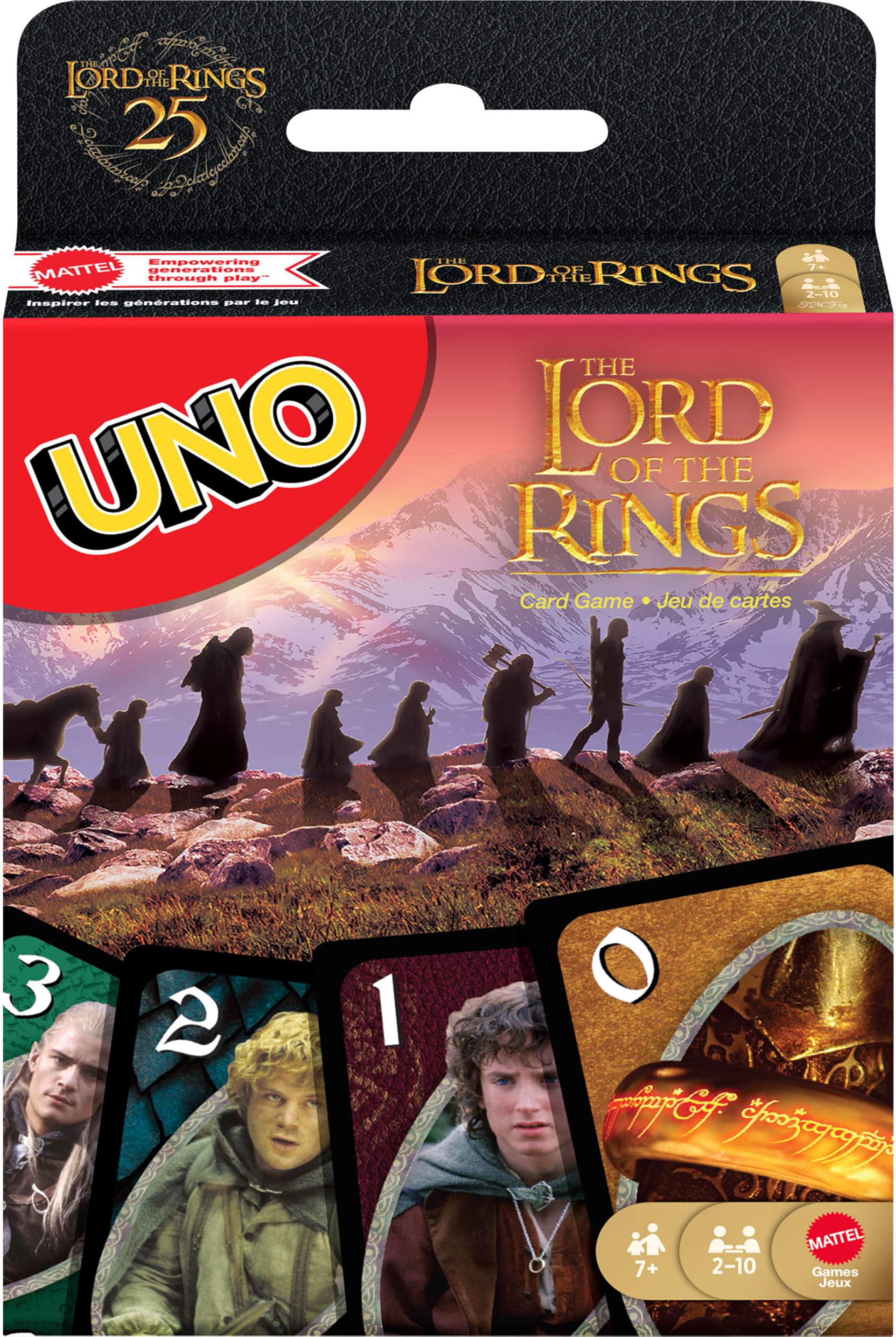 Mattel Games UNO The Lord of The Rings Card Game | 2-10 Players | Ages 7+ 1