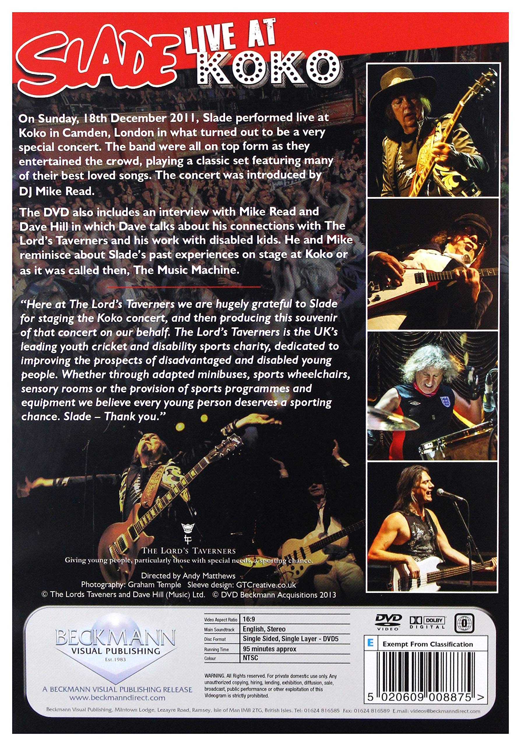 Slade: Live At Koko [DVD] 2