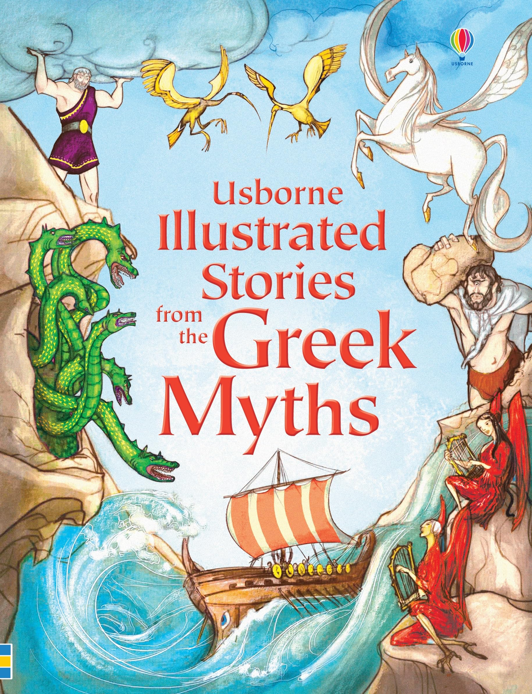 Usborne Illustrated Stories - Illustrated Stories from the Greek Myths | Hardcover