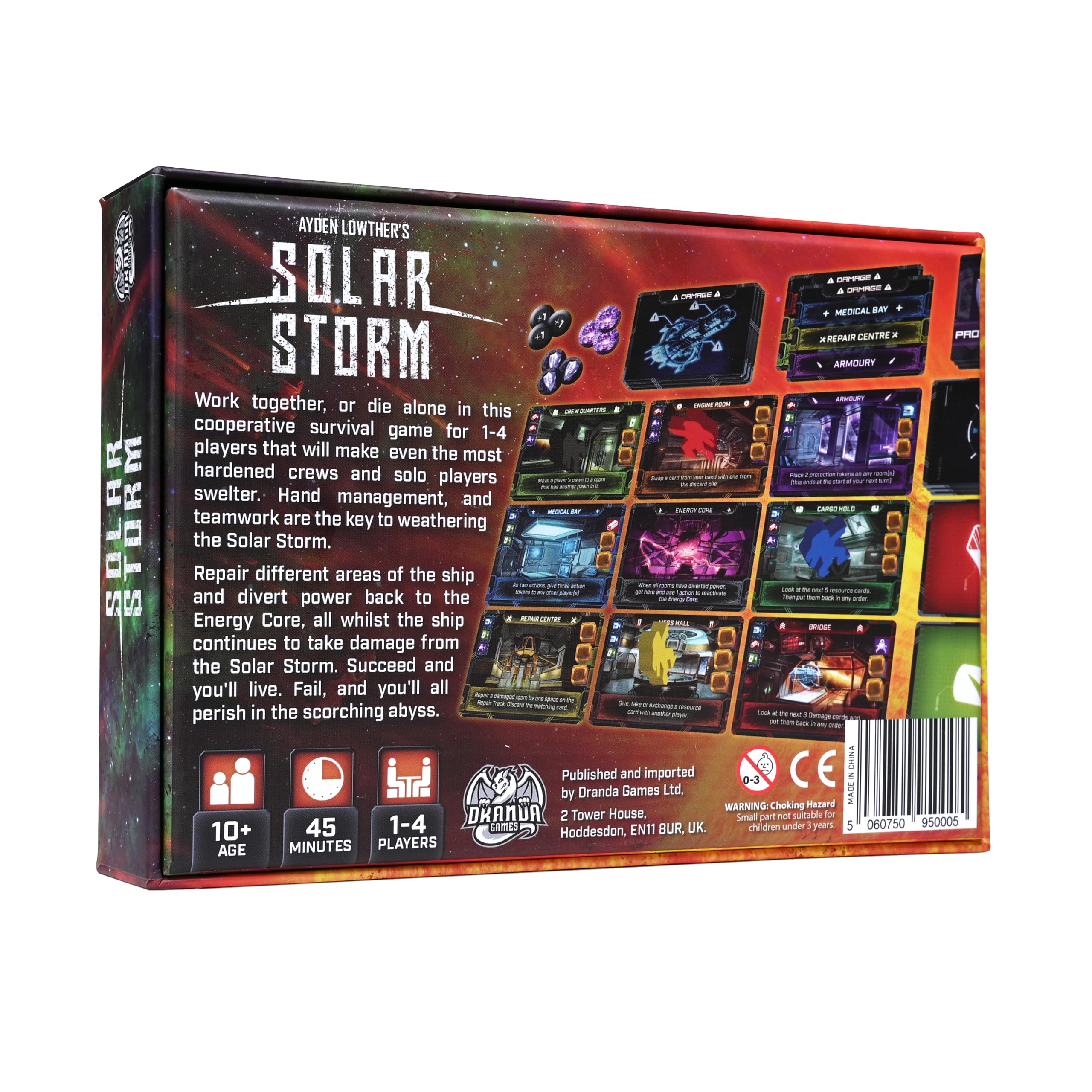 Dranda Games Solar Storm Strategy Board Game | Standard Edition | English Language | Portable 4