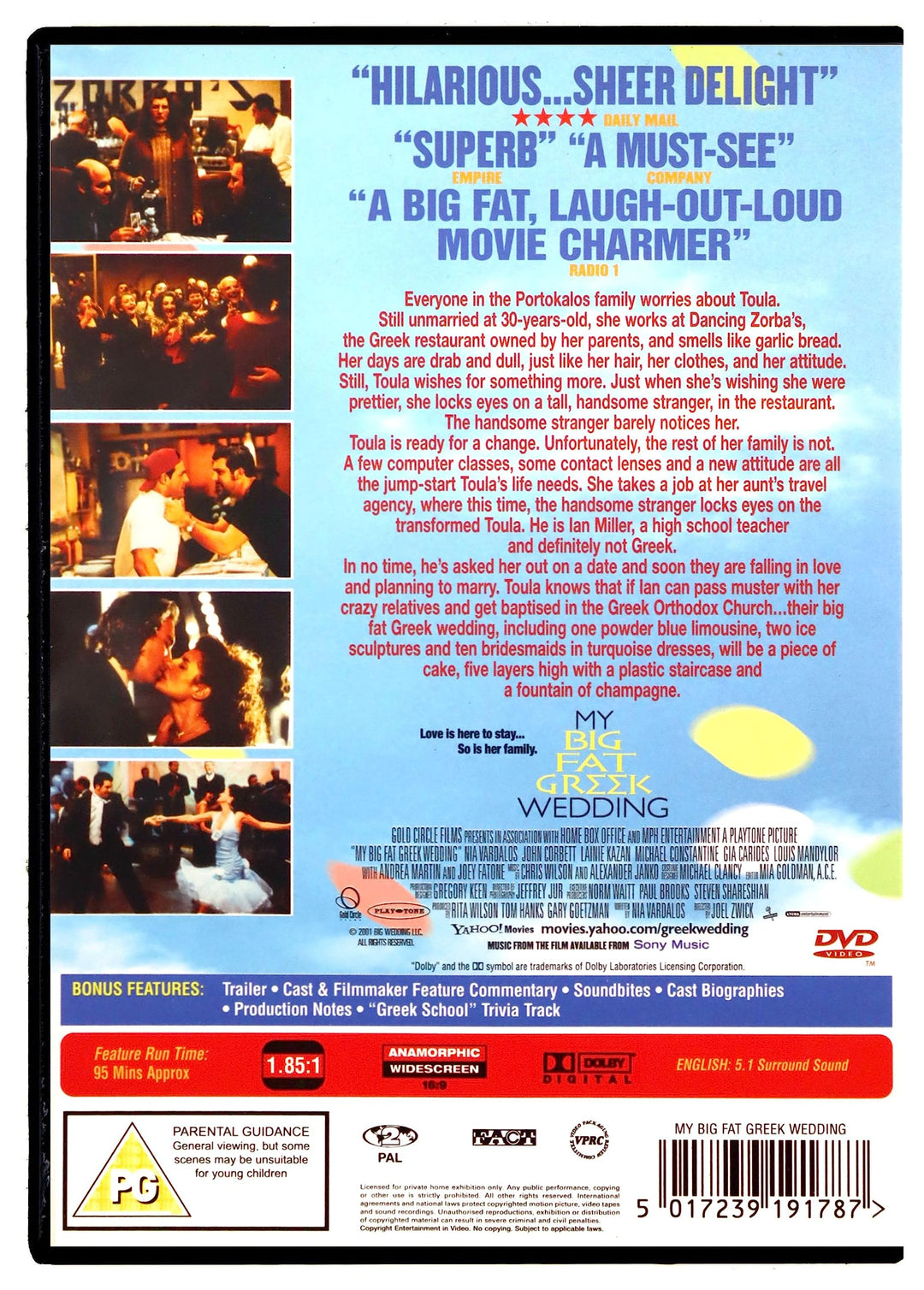 My Big Fat Greek Wedding (2002) - DVD