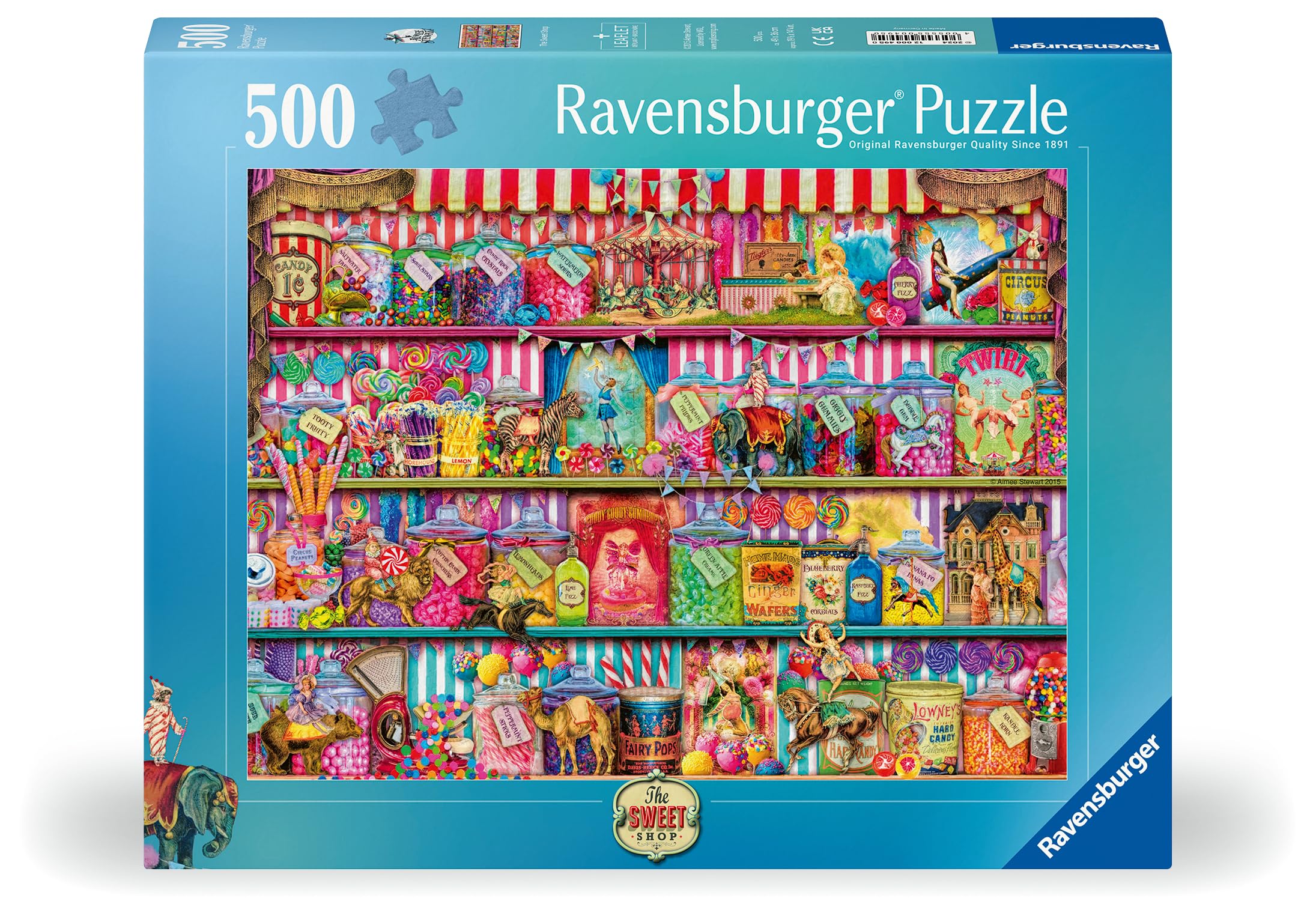 Ravensburger The Sweet Shop Jigsaw Puzzle - 500 Pieces | Adults & Kids Age 10+ 2