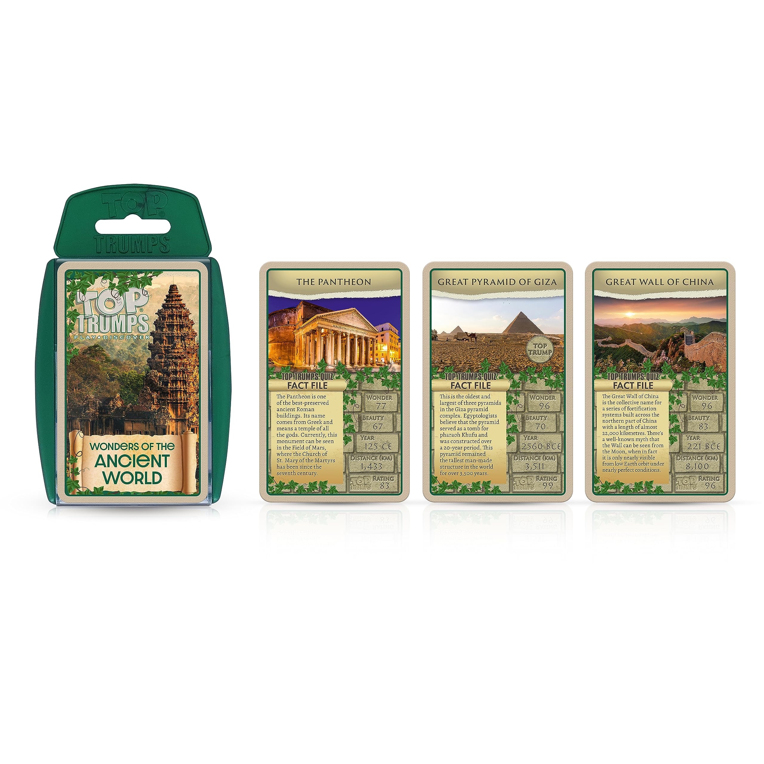 Top Trumps Wonders of the Ancient World Classic Card Game - Educational, Portable, Ages 6+ 2