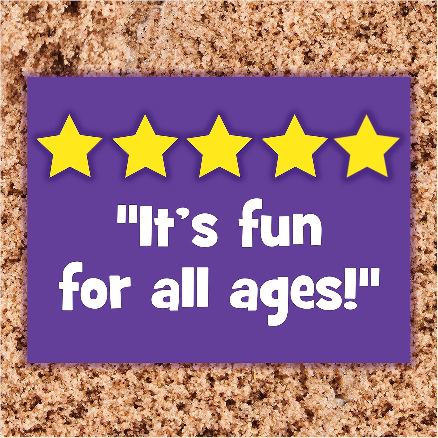 Kinetic Sand Naturbraun 907 g – Sensorischer Spielsand zum Drücken und Formen für Kinder 6