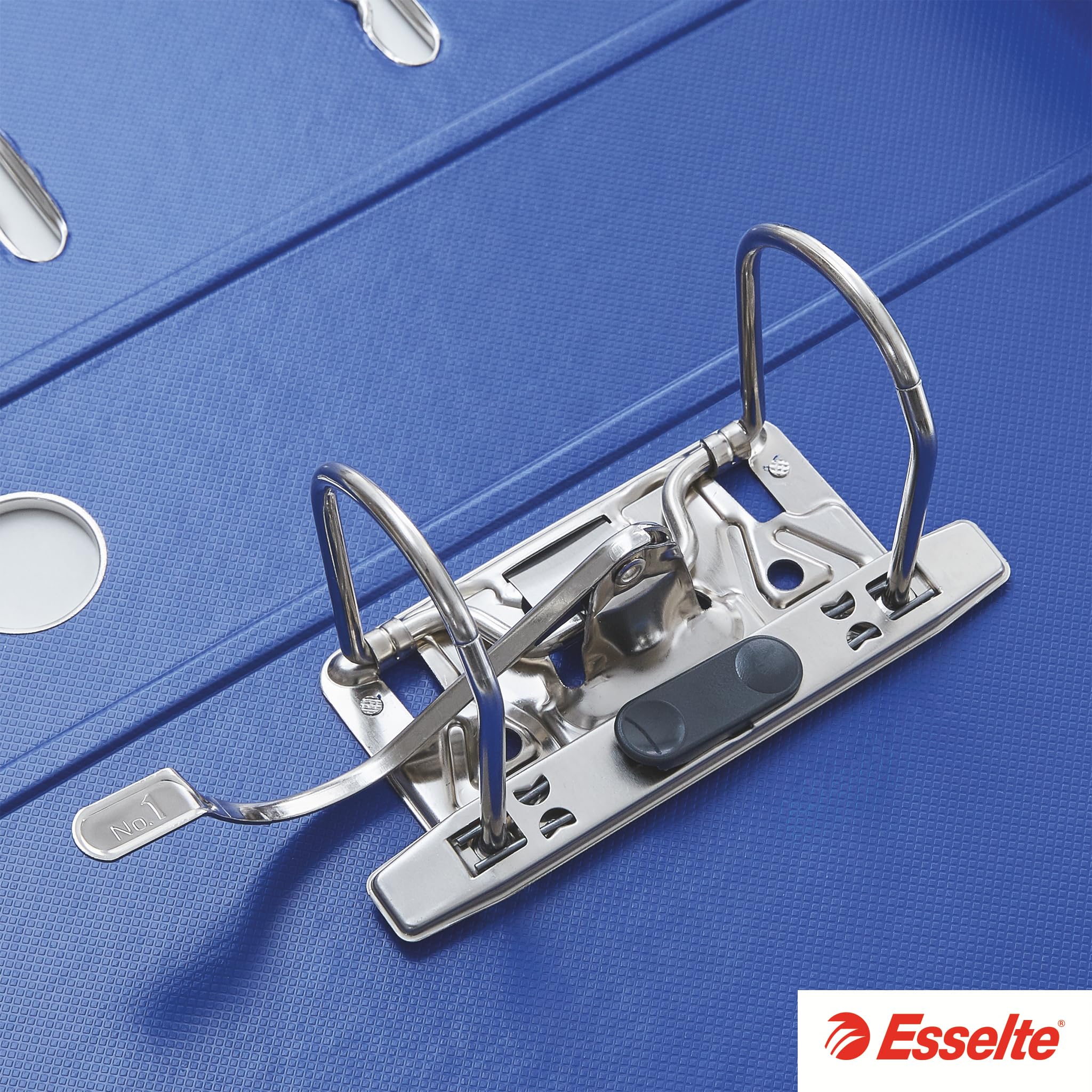 Esselte A4 Lever Arch Files, Blue, 3 File Folders, 624291, Dos 75mm 6