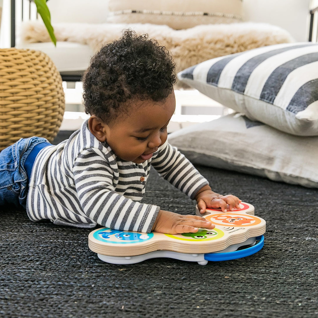 Baby Einstein Magic Touch Wooden Drum Musical Toy - 6 Months+