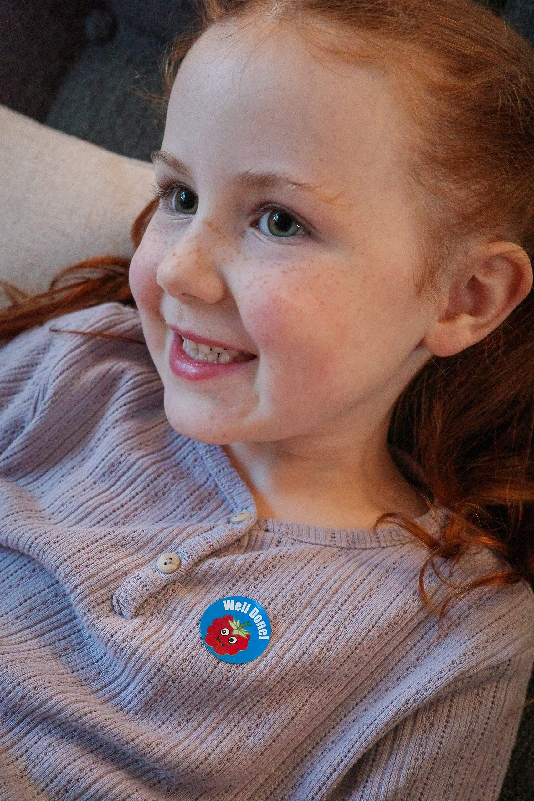 SuperStickers Scratch 'n' Sniff Reward Stickers - 125 Count, 28mm Round, Multicoloured Vinyl 5