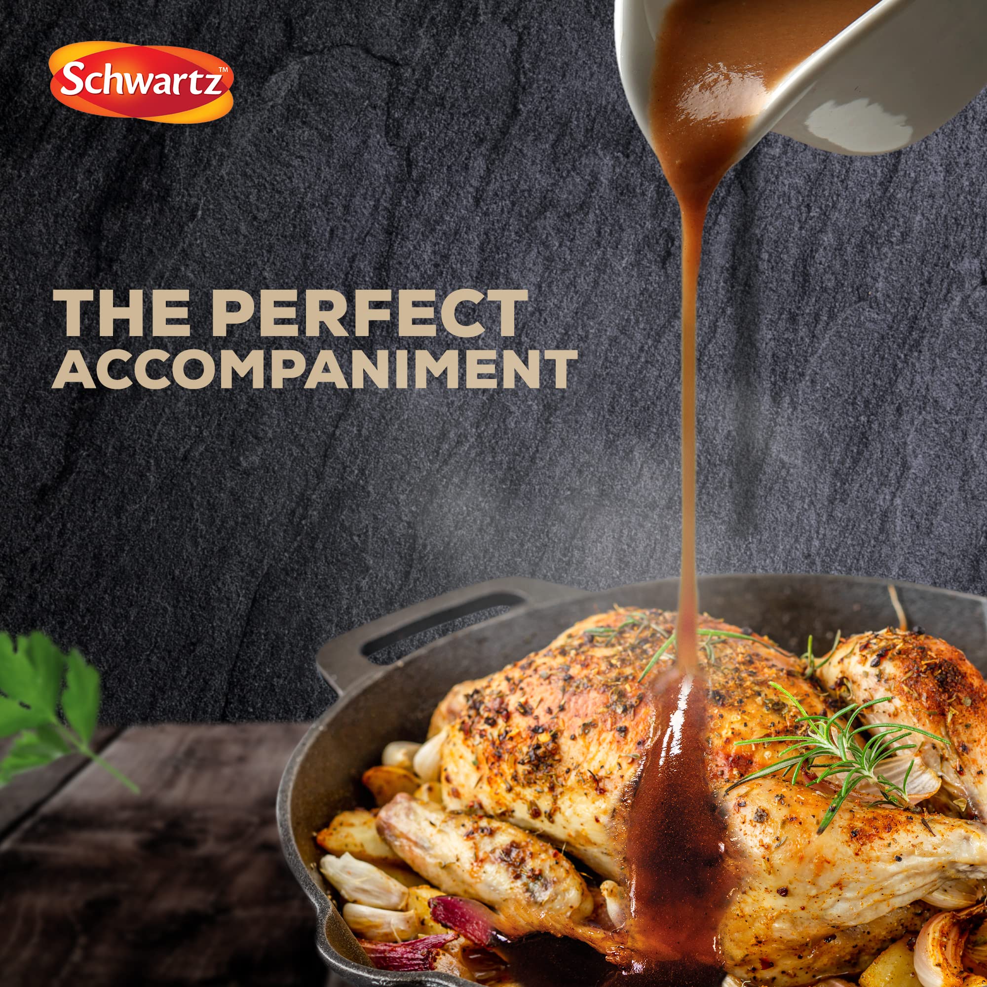 Schwartz - Signature Chicken Gravy 155g | Pack of 2 | Instant Roast Chicken Flavour with Sage & Parsley 8