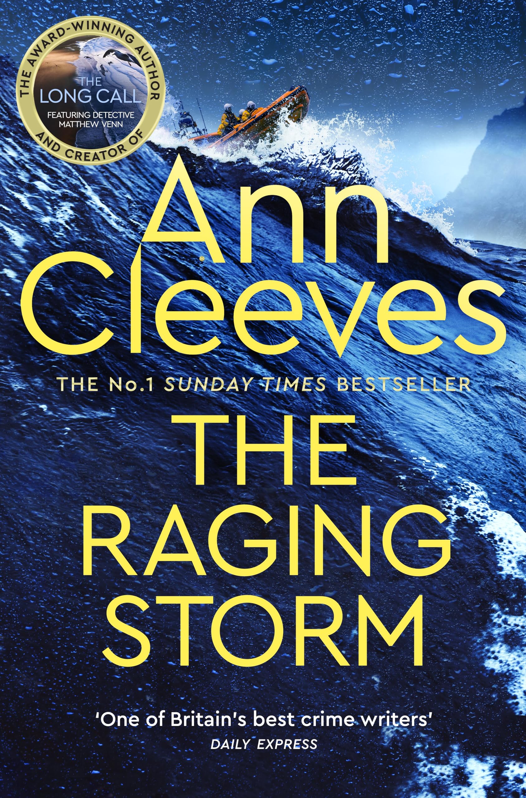 Ann Cleeves The Raging Storm - Crime & Mystery Paperback | 416 Pages | Main Market Edition 1