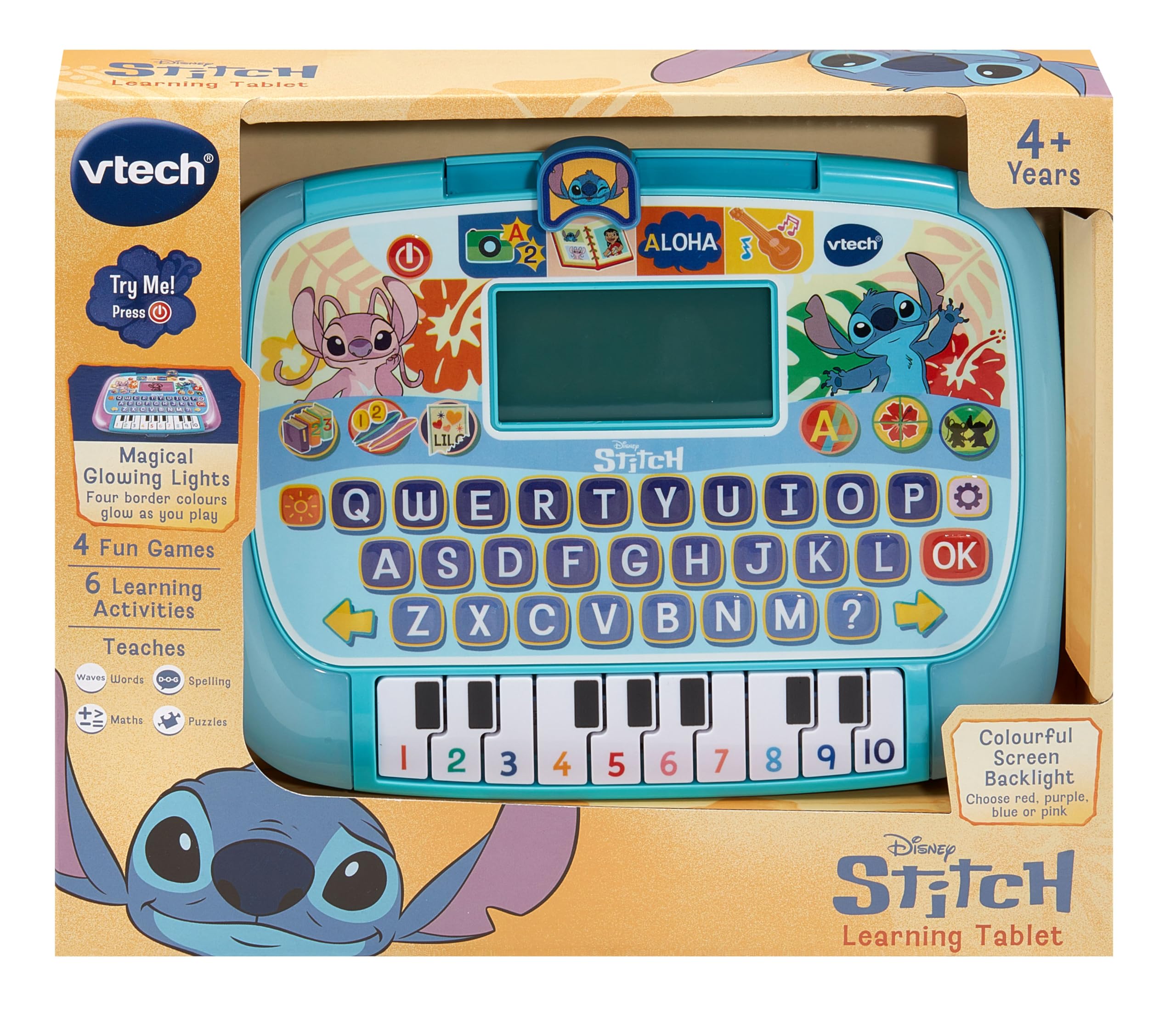 VTech Stitch Learning Tablet - Interactive Educational Toy for Ages 4-8