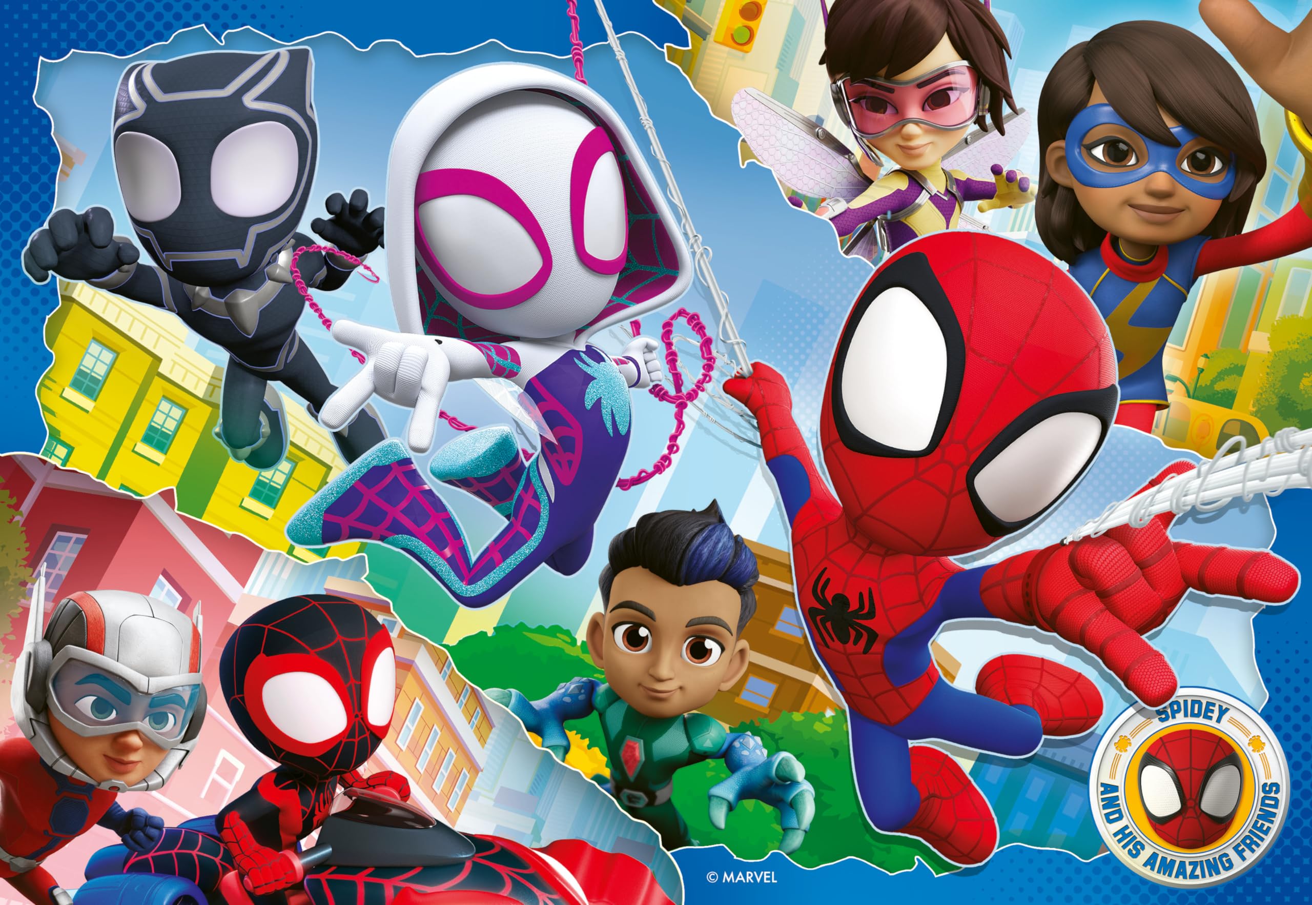 Ravensburger Marvel Spidey & His Amazing Friends 35-Piece Puzzle for Kids Ages 3+ 5