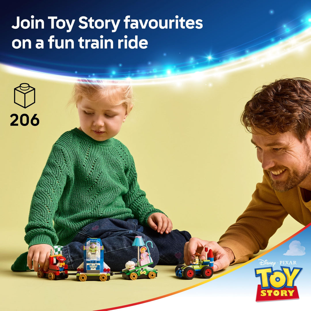 LEGO Disney and Pixar’s Toy Story Celebration Train & RC Car Building Set for Kids 4+