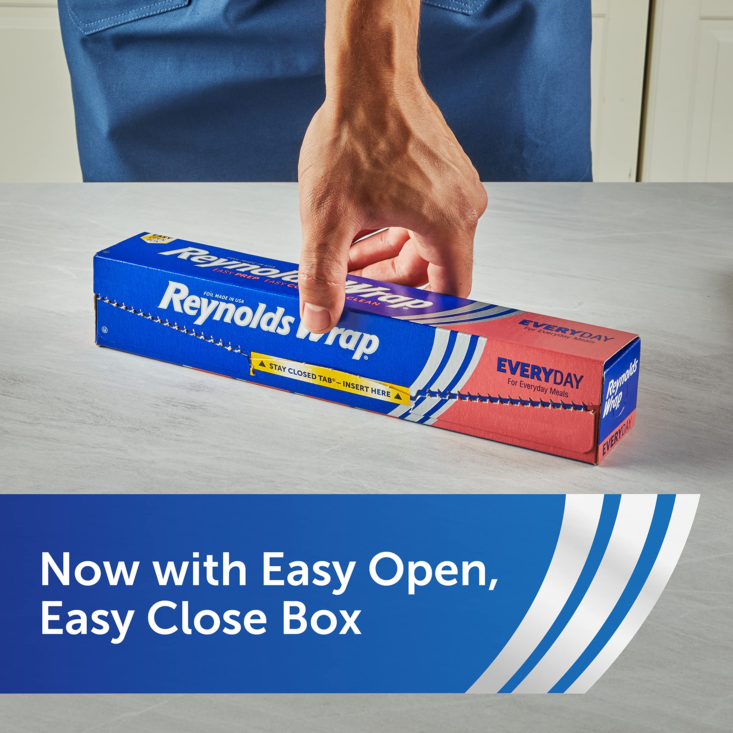 Reynolds Classic Kitchen Foil - 304mm x 9.14m Roll | Aluminium Foil for Cooking, Baking & Storage 3