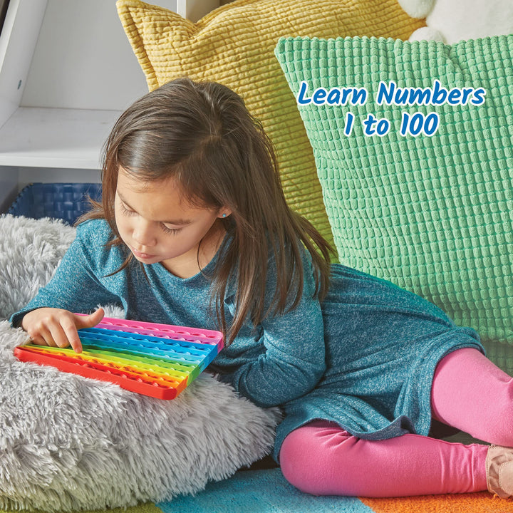 Learning Resources Hundred Board Sensory Bubble Popper - Educational Math Toy for Kids 3+