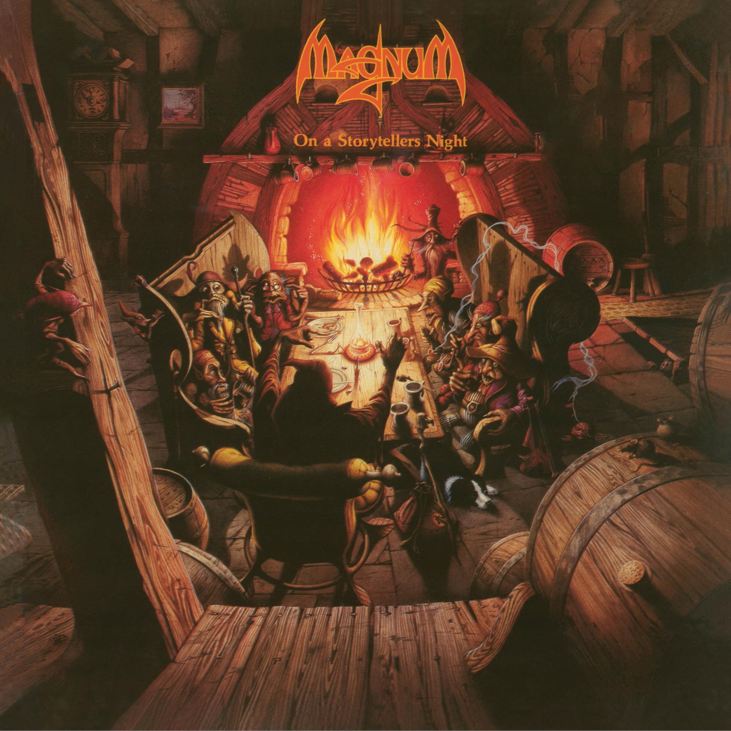 Magnum - On a Storyteller's Night [Limited Edition Orange Marble Vinyl] 1