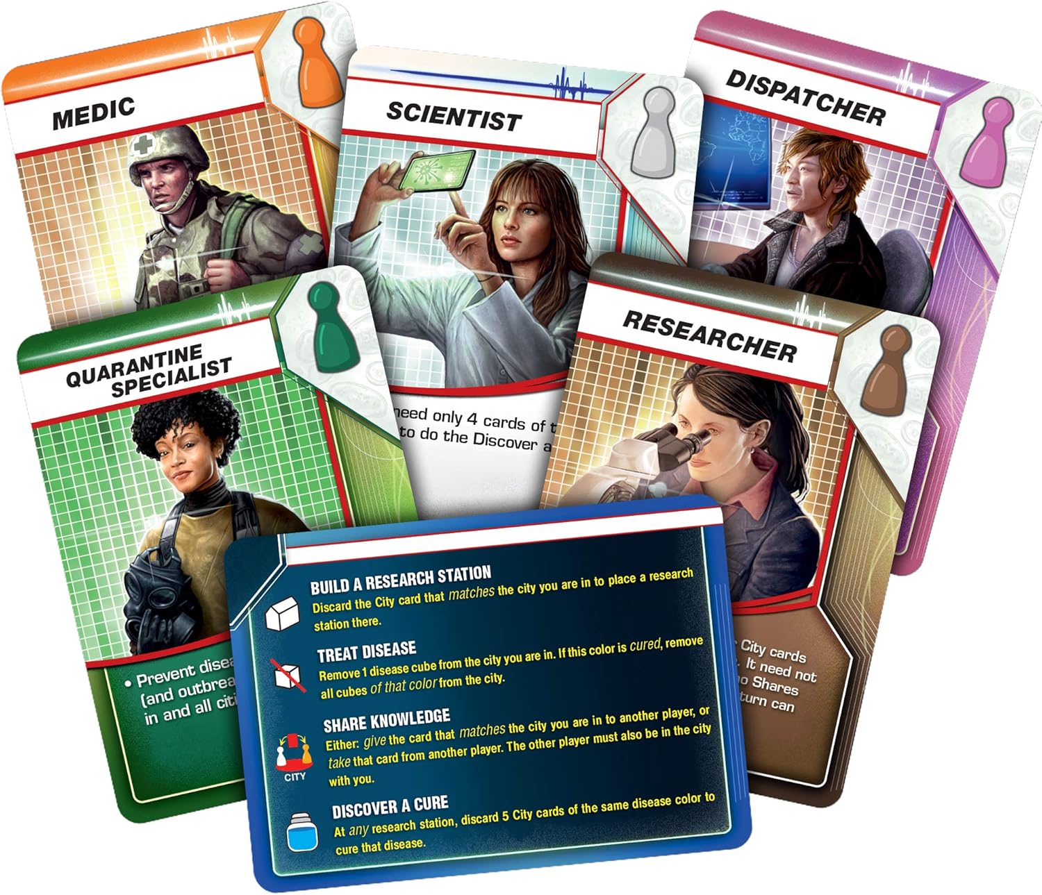 Z-Man Games Pandemie-Brettspiel 5