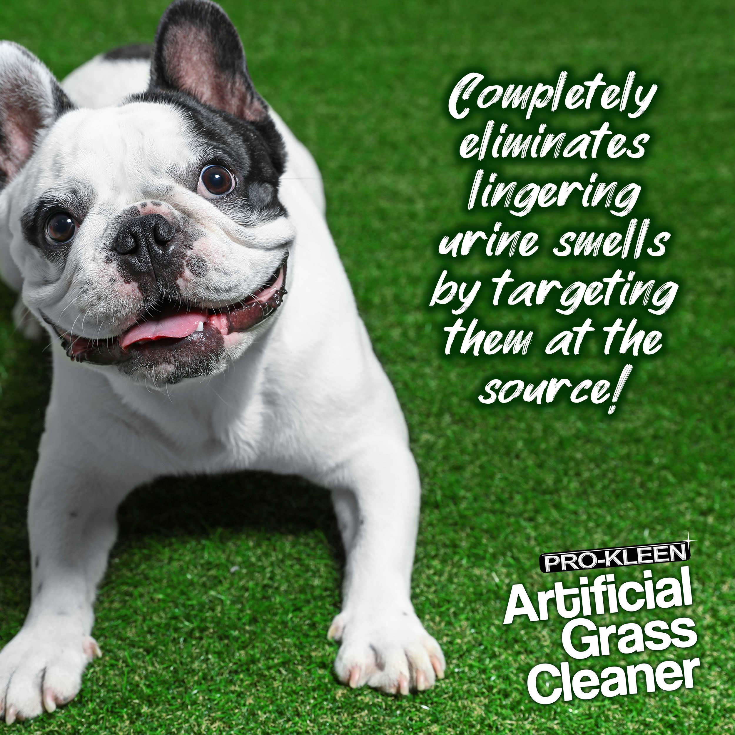 Pro-Kleen Artificial Grass Cleaner - Eliminates Dog Urine Odour | 1L Liquid | Concentrated 3