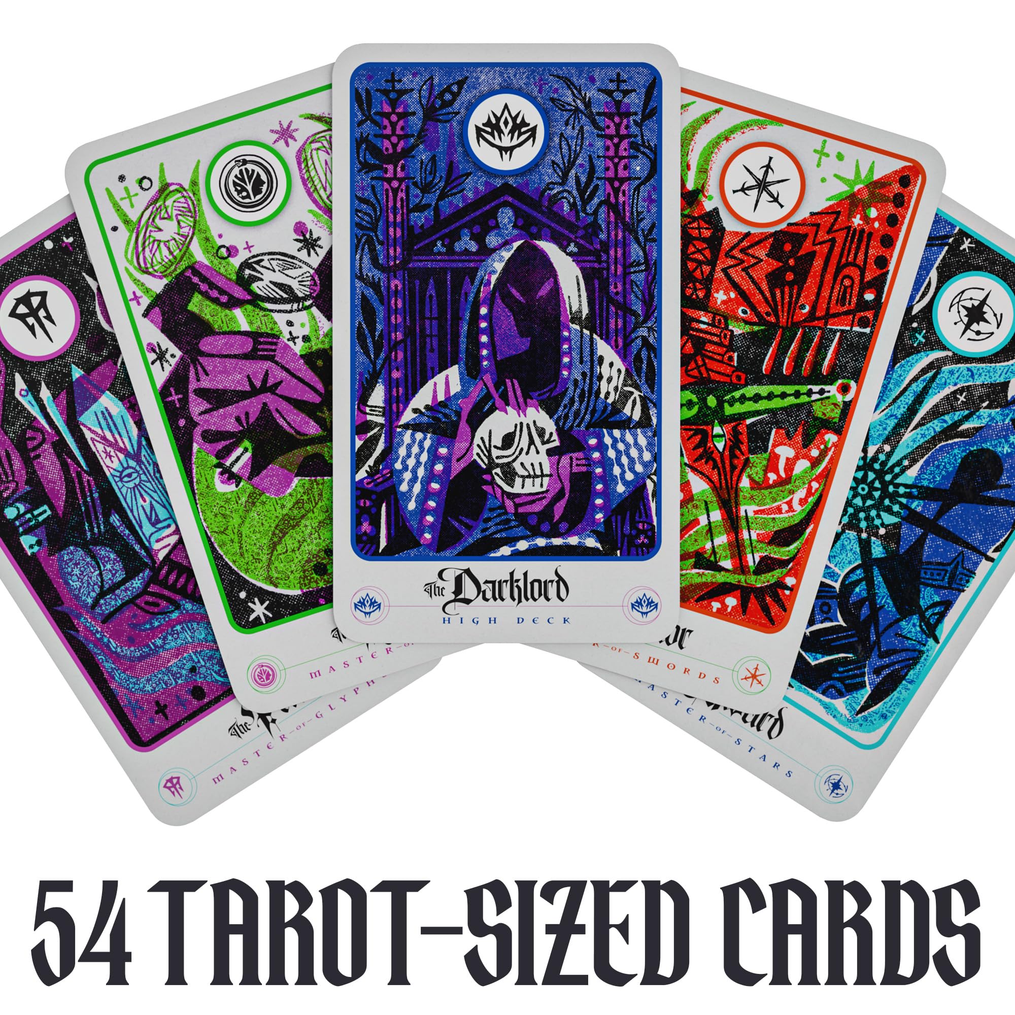 Dungeons & Dragons Ravenloft: The Horrors Within Tarokka Deck | 54 Cards | Unisex Adult 3