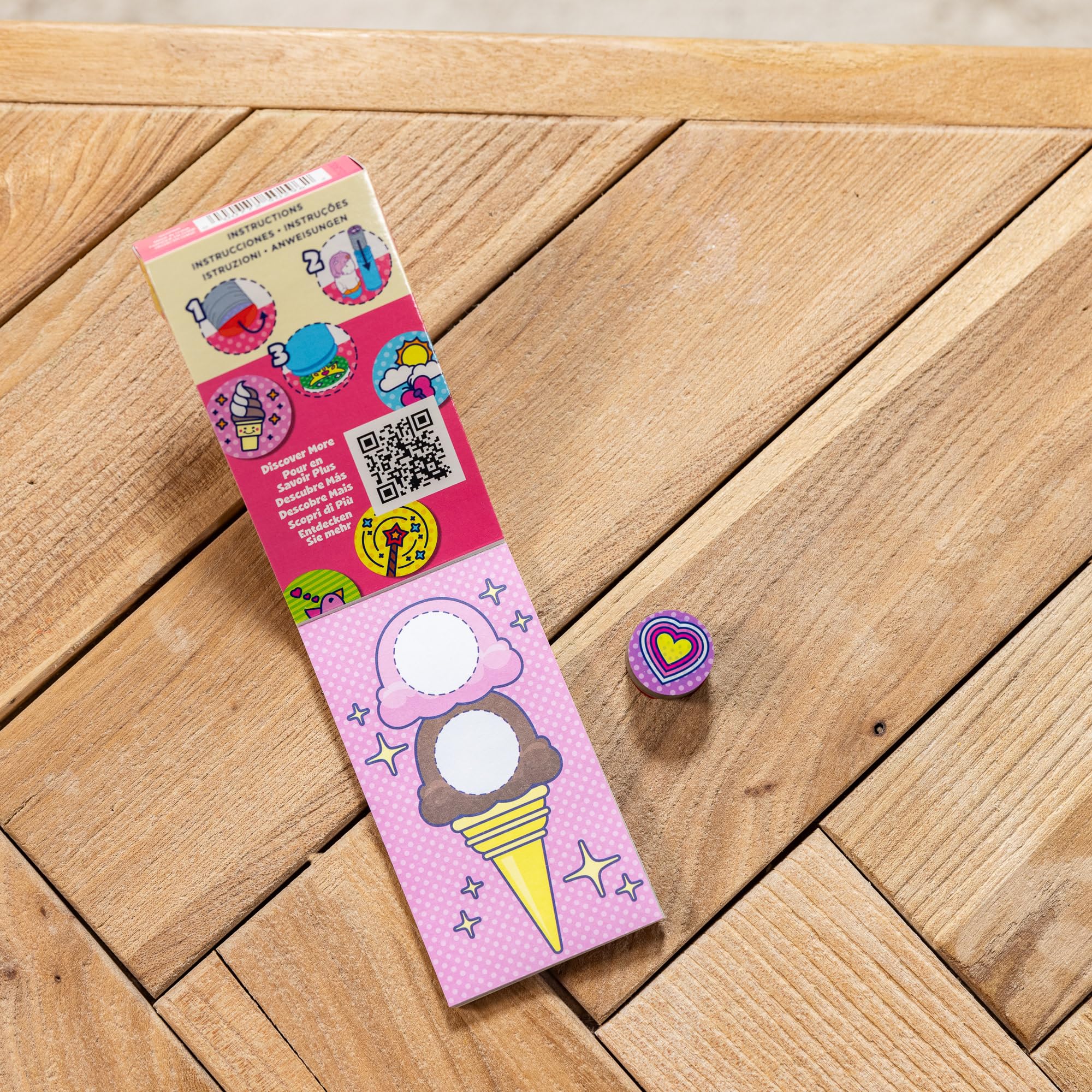 Melissa & Doug Sticker Wow! Mini Activity Pad & 200 Refill Stickers | Favourite Things Theme | Ages 3+ 9