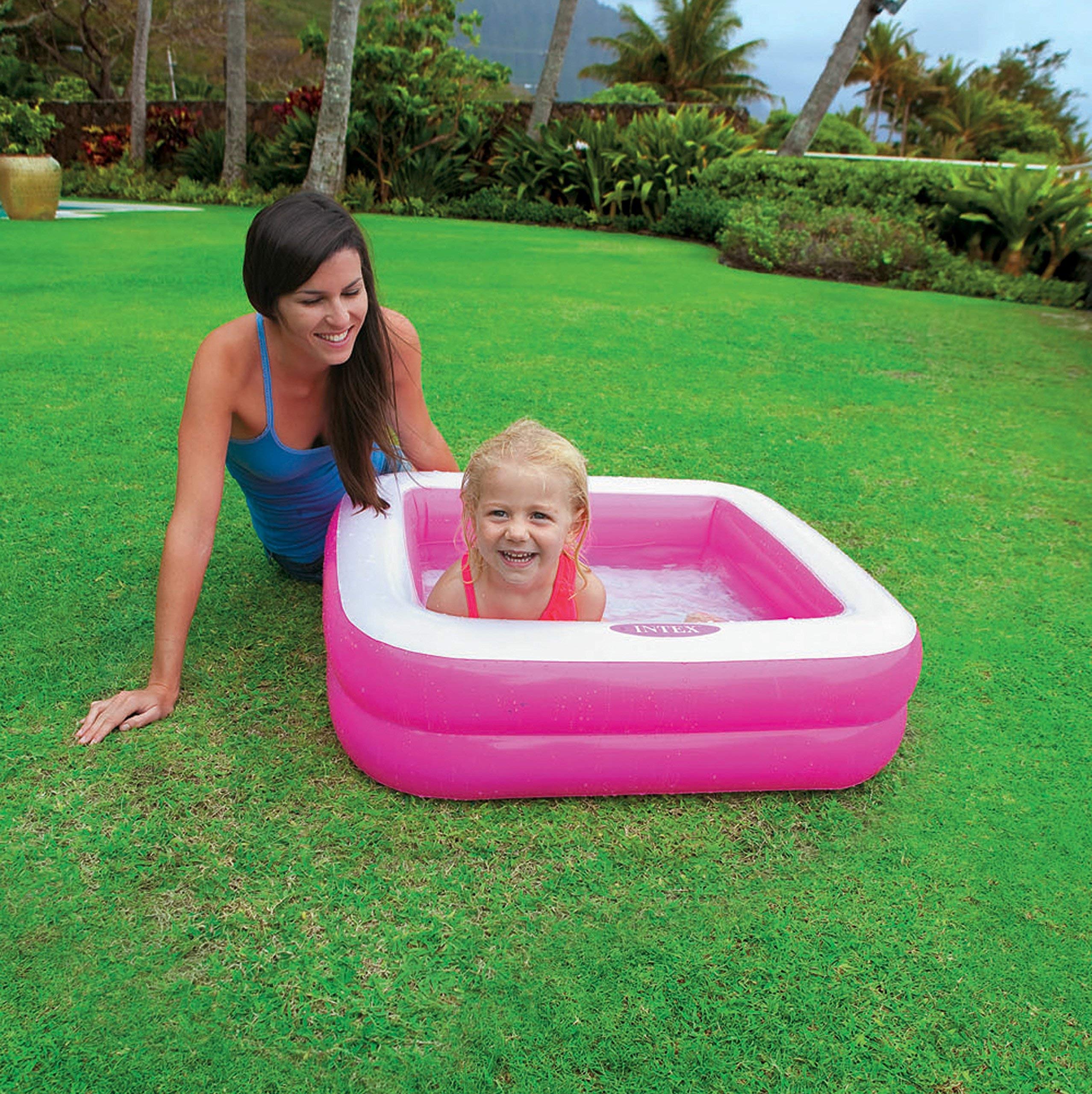 Intex Play Box Pool - Inflatable Square Pool for Babies 1-3 Years | 86x86x25 cm 6