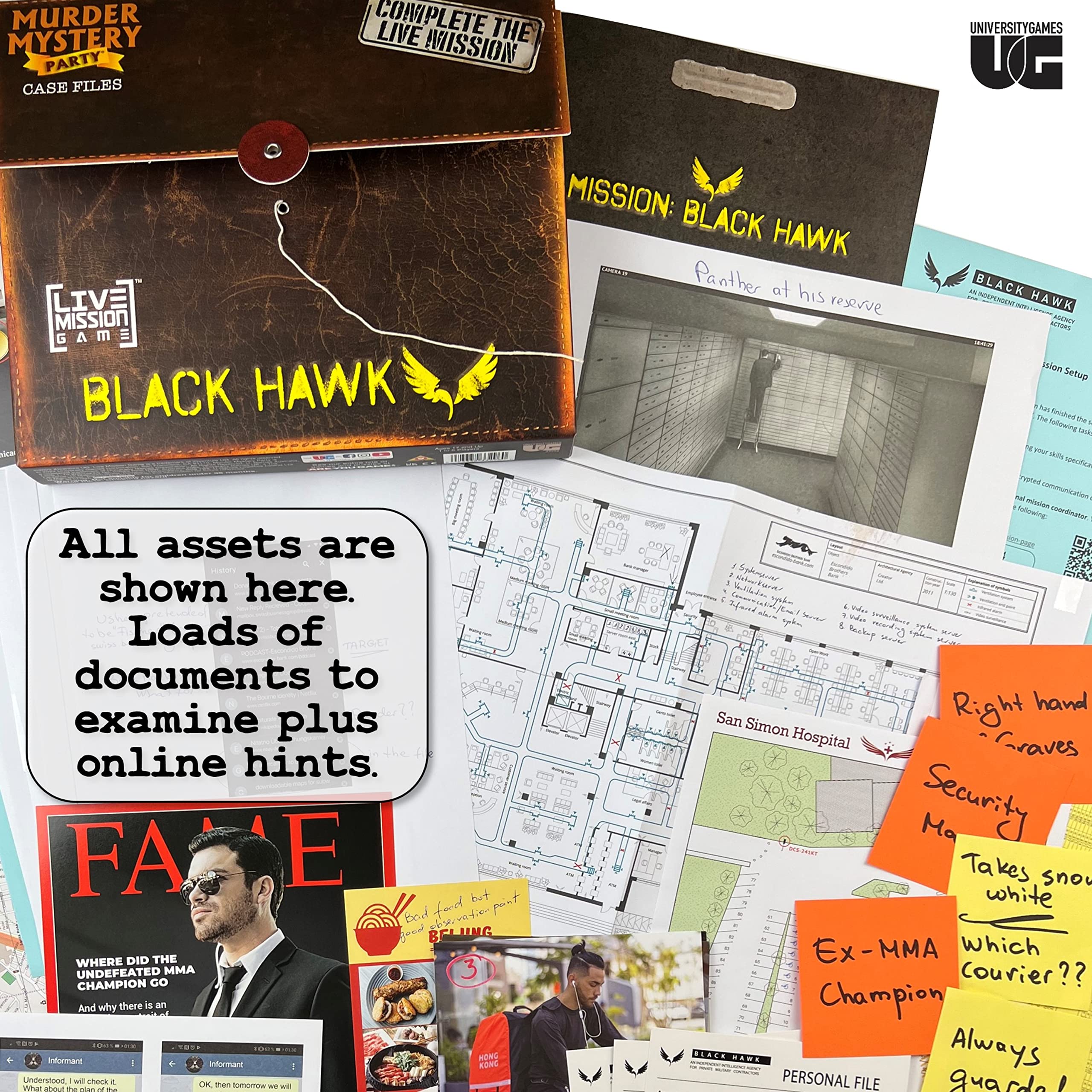 Murder Mystery Party: Mission Black Hawk Live-Fallakte 8