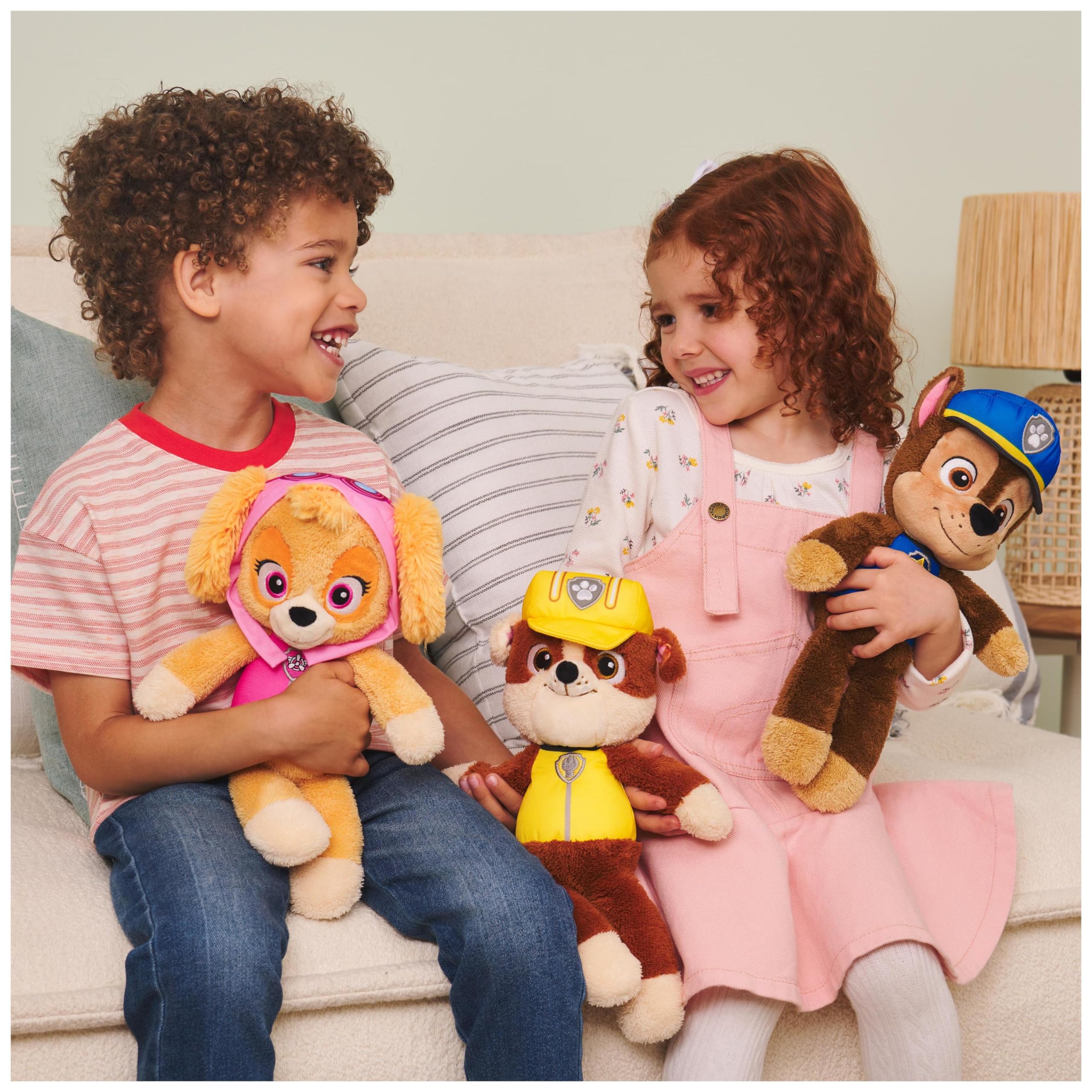 GUND PAW Patrol Marshall Take-Along Buddy Plush Toy - 33cm Floppy Limb Design 7
