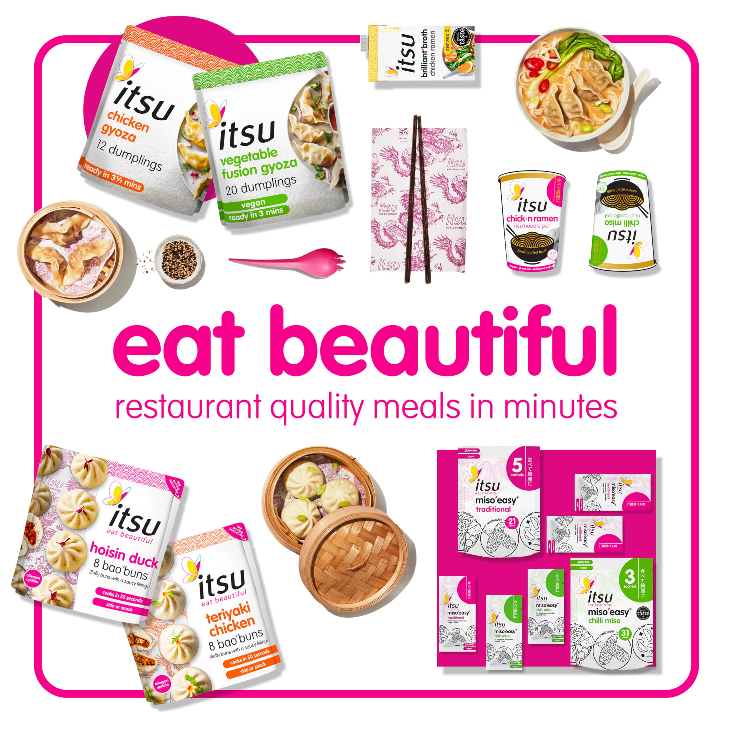 Itsu - Sriracha Knusprige Algenchips 5g 20er Packung 7