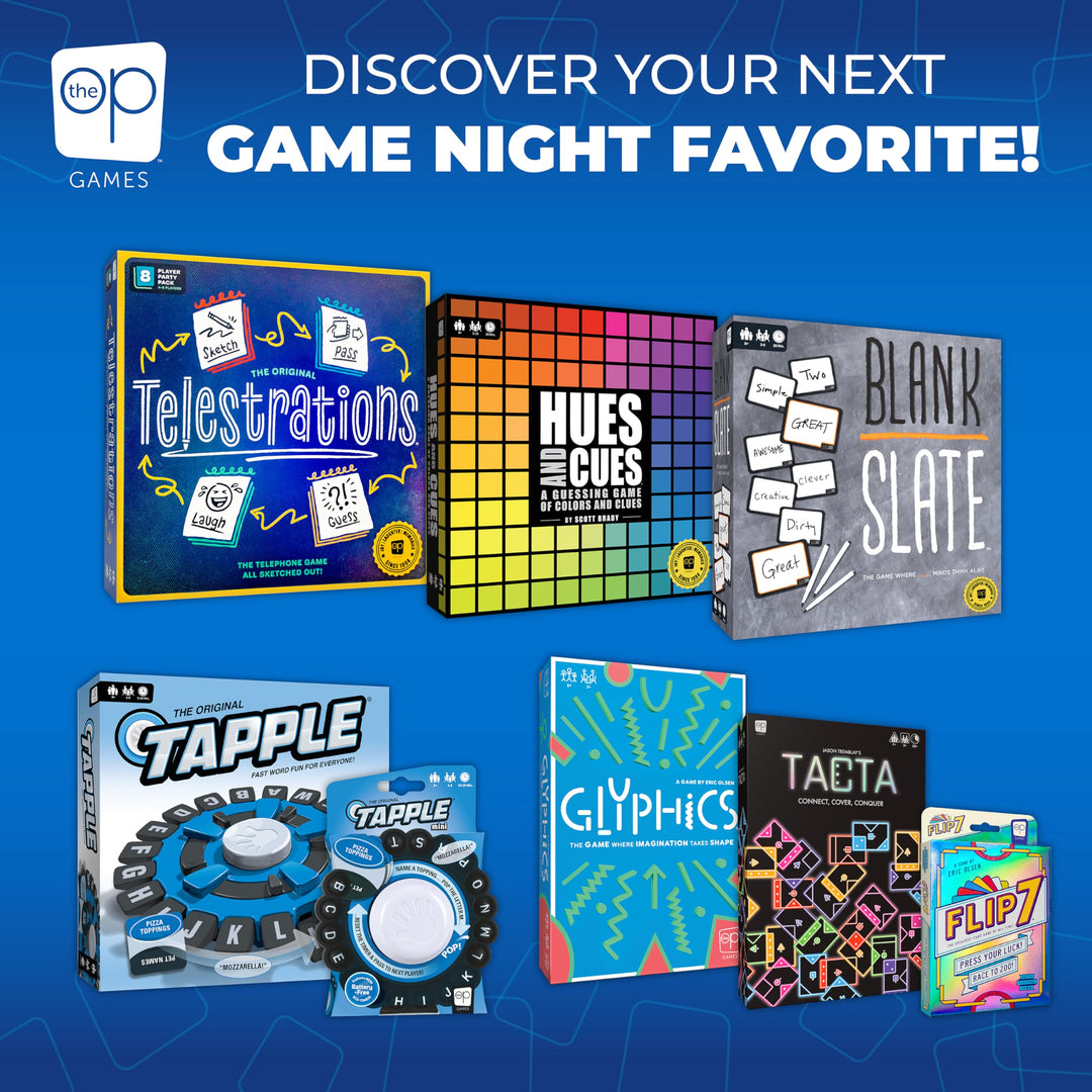 USAopoly Flip 7 Party Card Game for 3+ Players, Ages 8+, 20-Minute Play Time