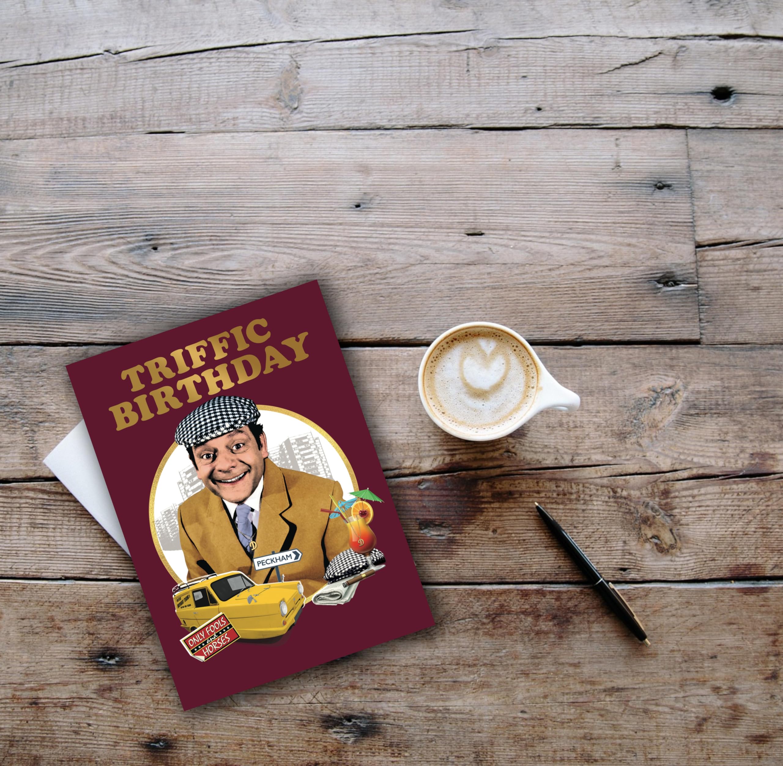 Danilo Promotions LTD Only Fools and Horses Birthday Card | Standard Size | 22.86 cm x 12.7 cm 3