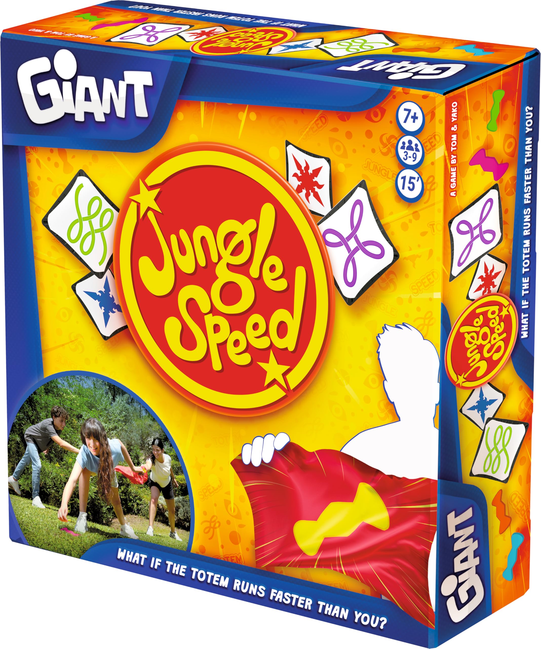 Zygomatic Jungle Speed ​​Giant Party Familienkartenspiel für 3–9 Spieler, ab 7 Jahren 5