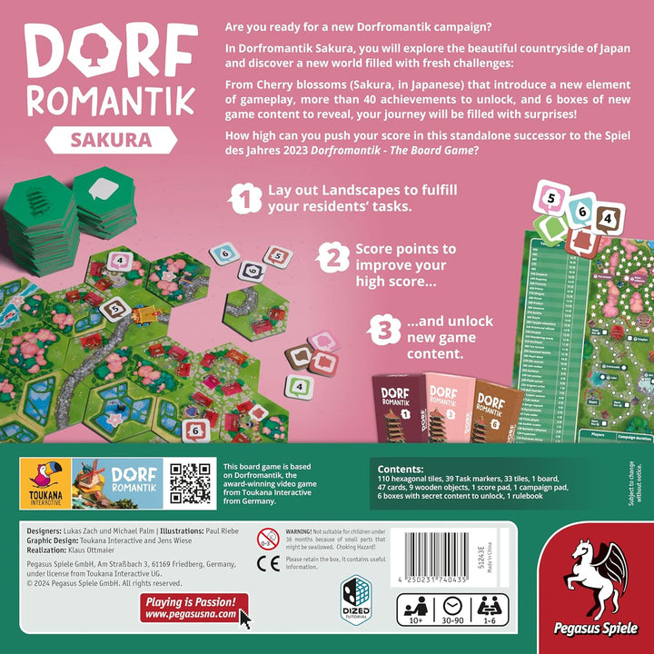 Pegasus Spiele Dorfromantik - Sakura (English Edition)