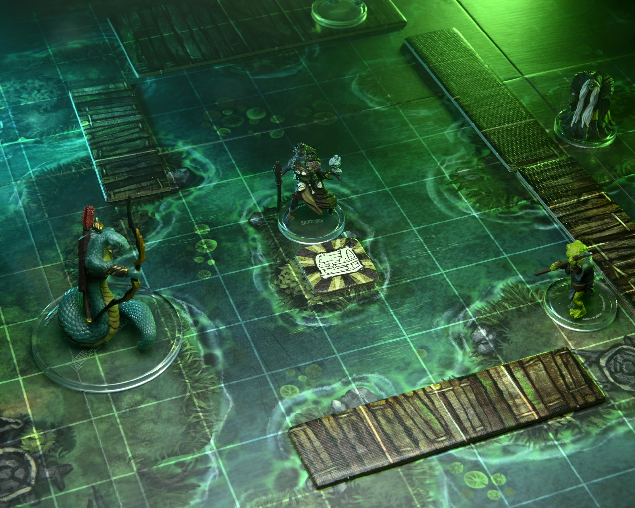 Dungeons & Dragons: Nightmare of the Frogmire Coven - Maps & Monsters Expansion for WizKids Miniatures 8