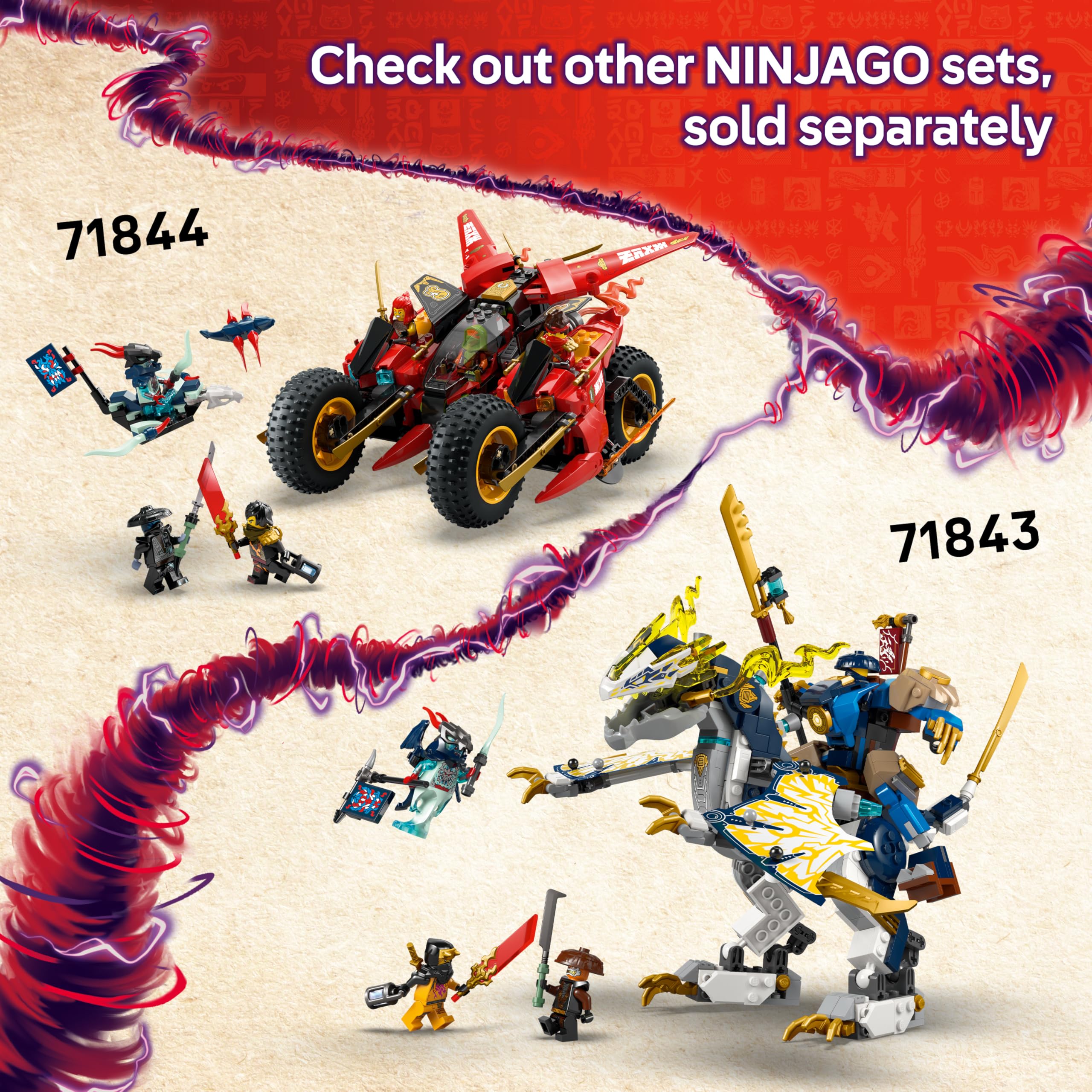 LEGO NINJAGO Lloyd’s Jet Mech 71845 - Transforming Mech/Jet, Dragon, Bike | Ages 9+ 8