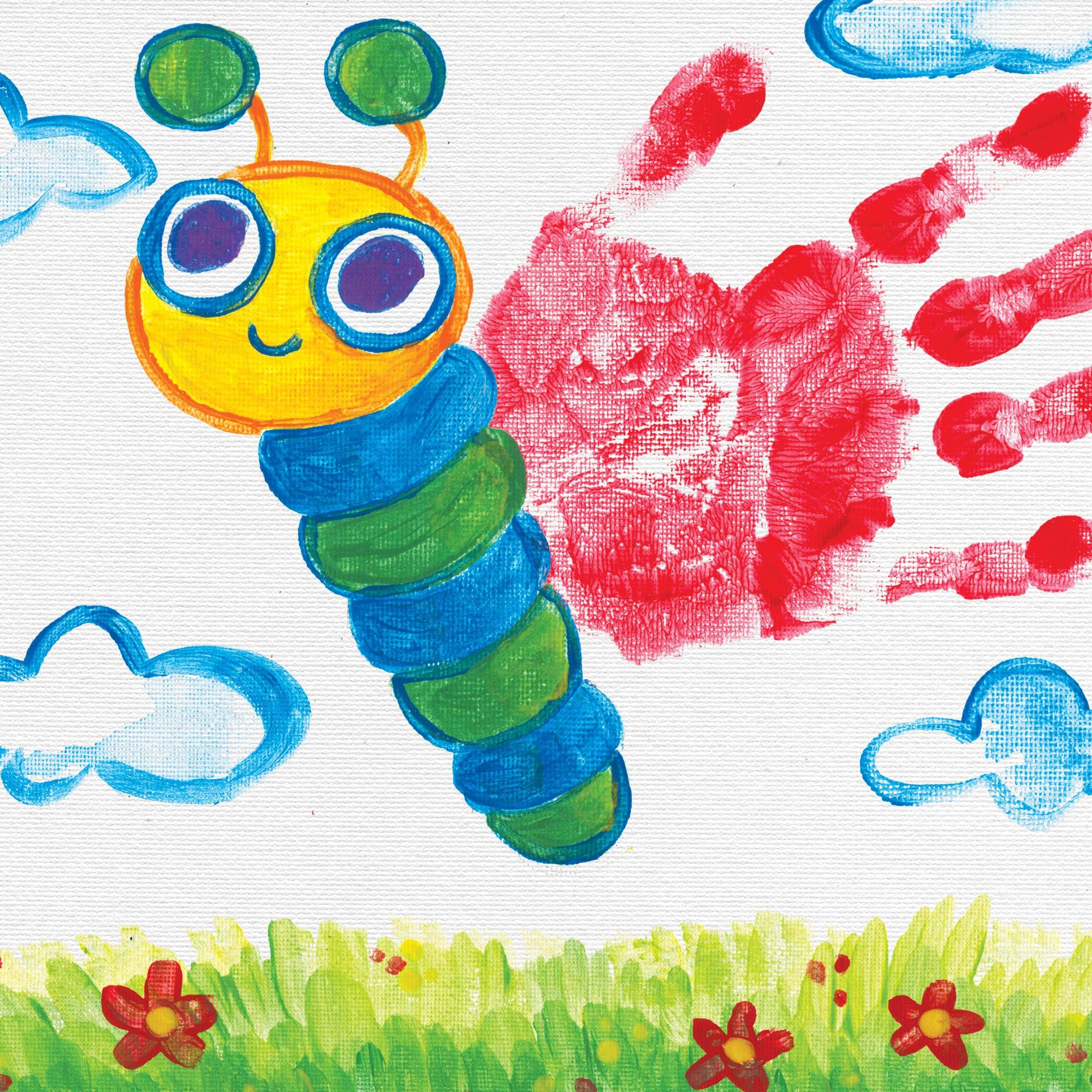 CRAYOLA Washable Kids Paint Set - 10 Classic Colors | Tempera Paint | Ages 3+ 4
