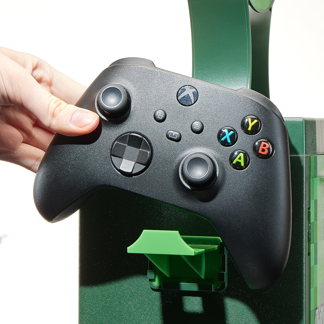 Minecraft Creeper Gaming Locker & Storage Stand by Numskull – Holds 10 Games, 4 Controllers