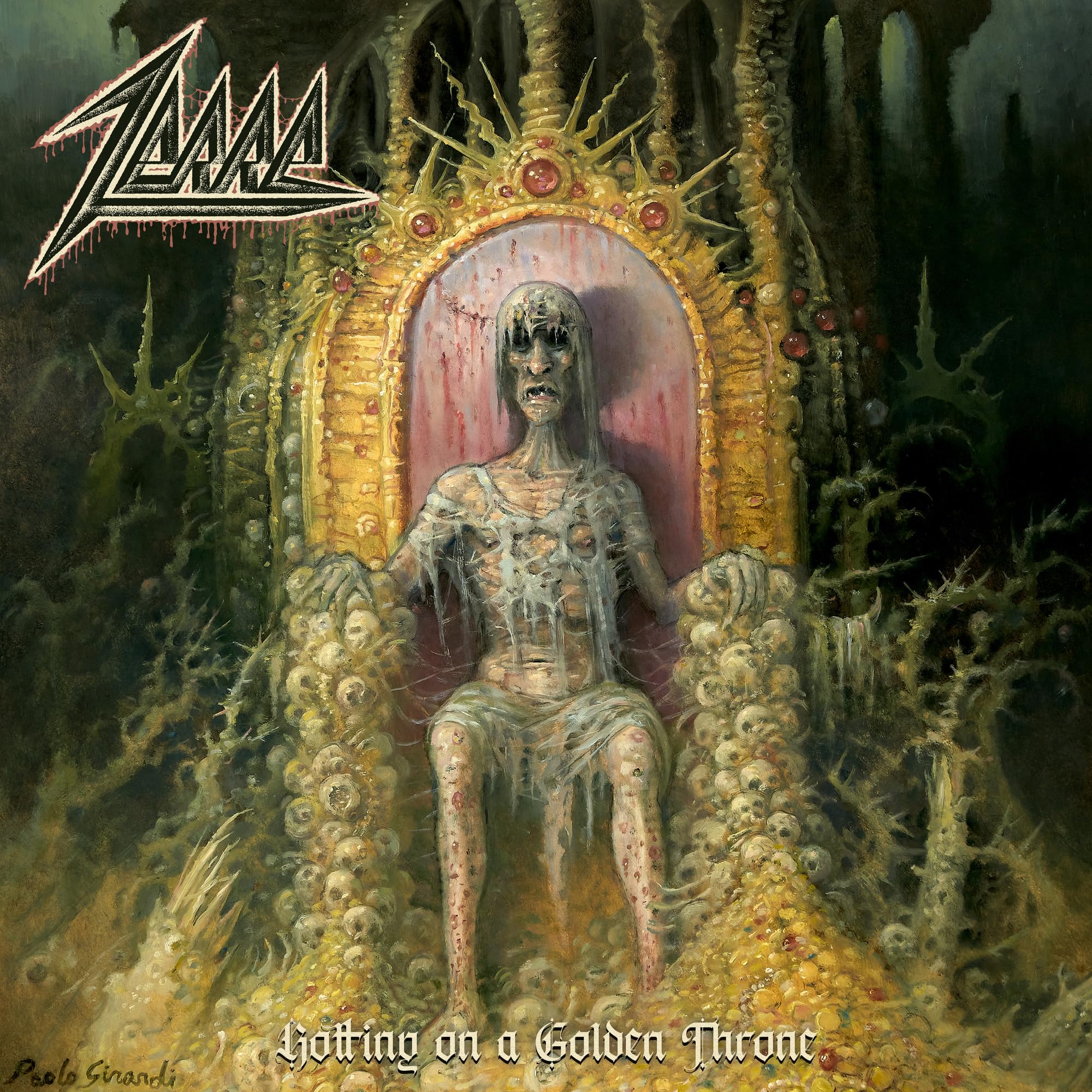 ZERRE - Rotting on a Golden Throne [CD]