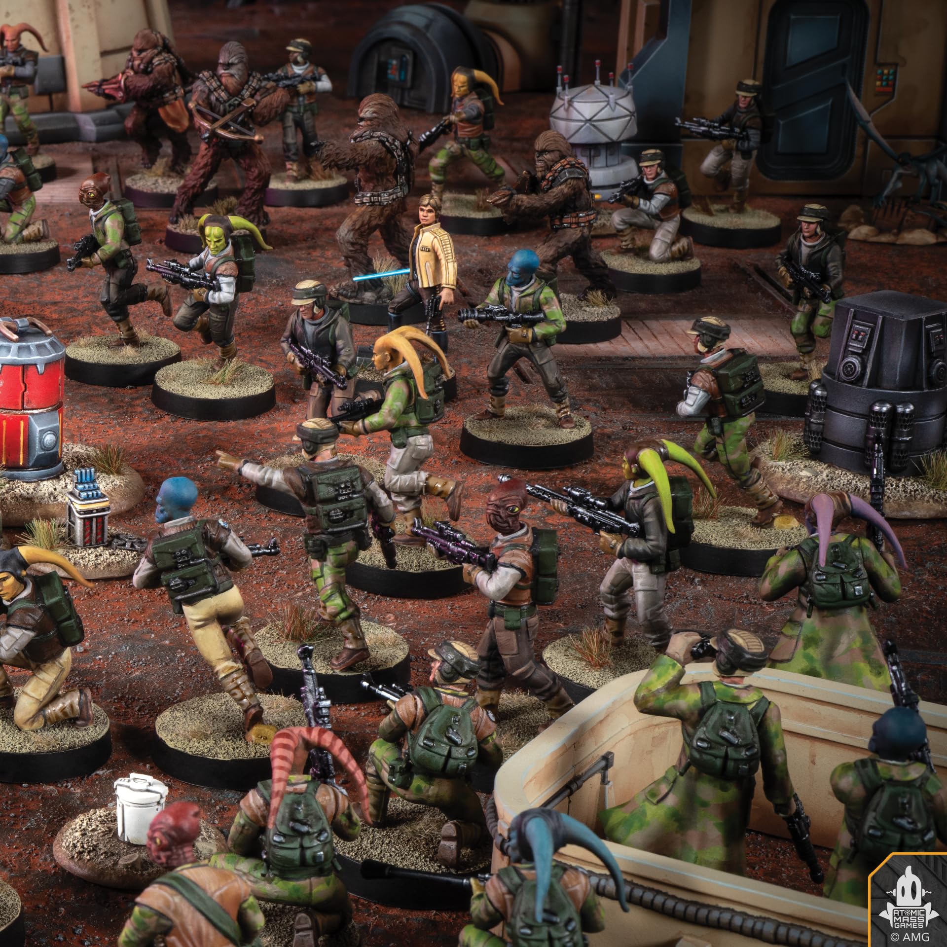 Asmodee Star Wars: Legion - 3D Objective Tokens | 10 Markers | Unisex Adult 8