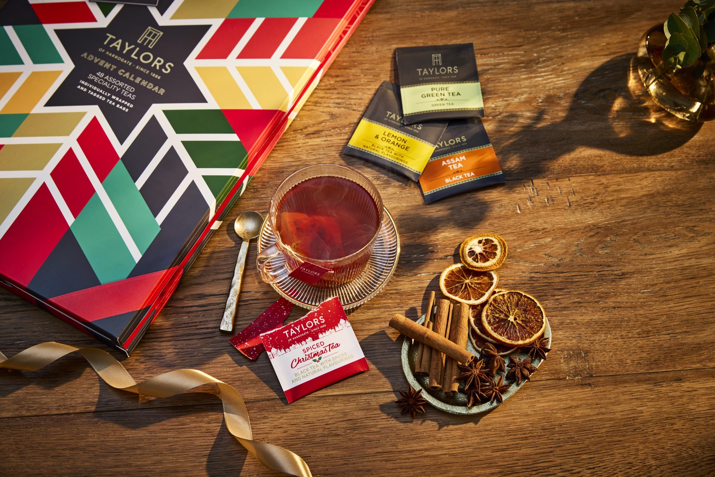 Taylors of Harrogate Assorted Speciality Teas Advent Calendar 2025 - 24 Flavours with 48 Tea Bags 7