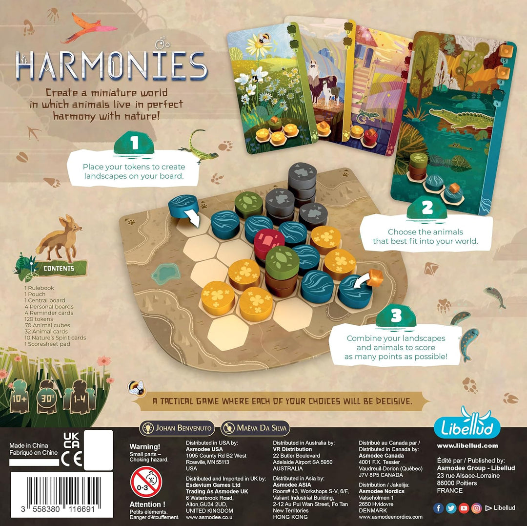 Libellud Harmonies Board Game
