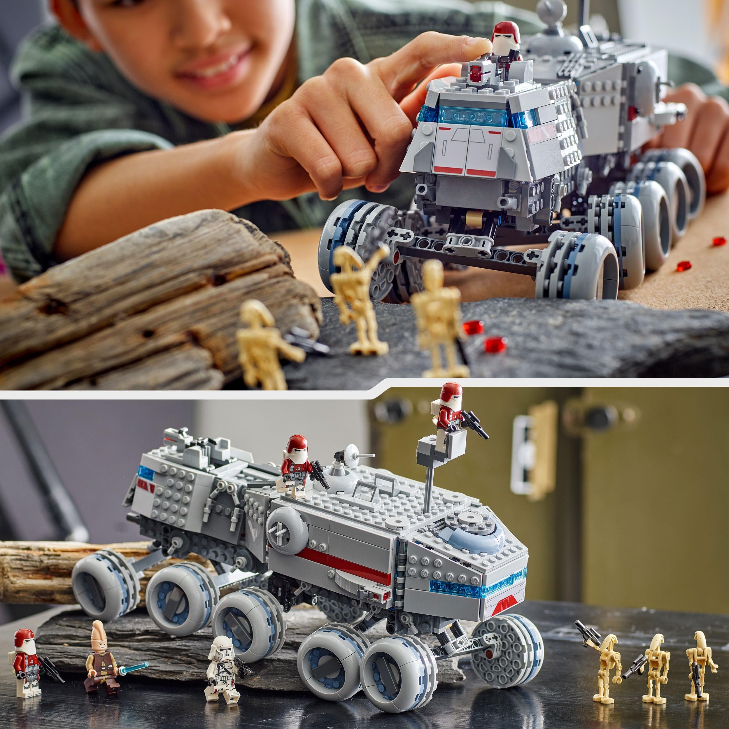 LEGO Star Wars 75413 Republic Juggernaut - Building Toy with 5 Minifigures & 3 Battle Droids 9