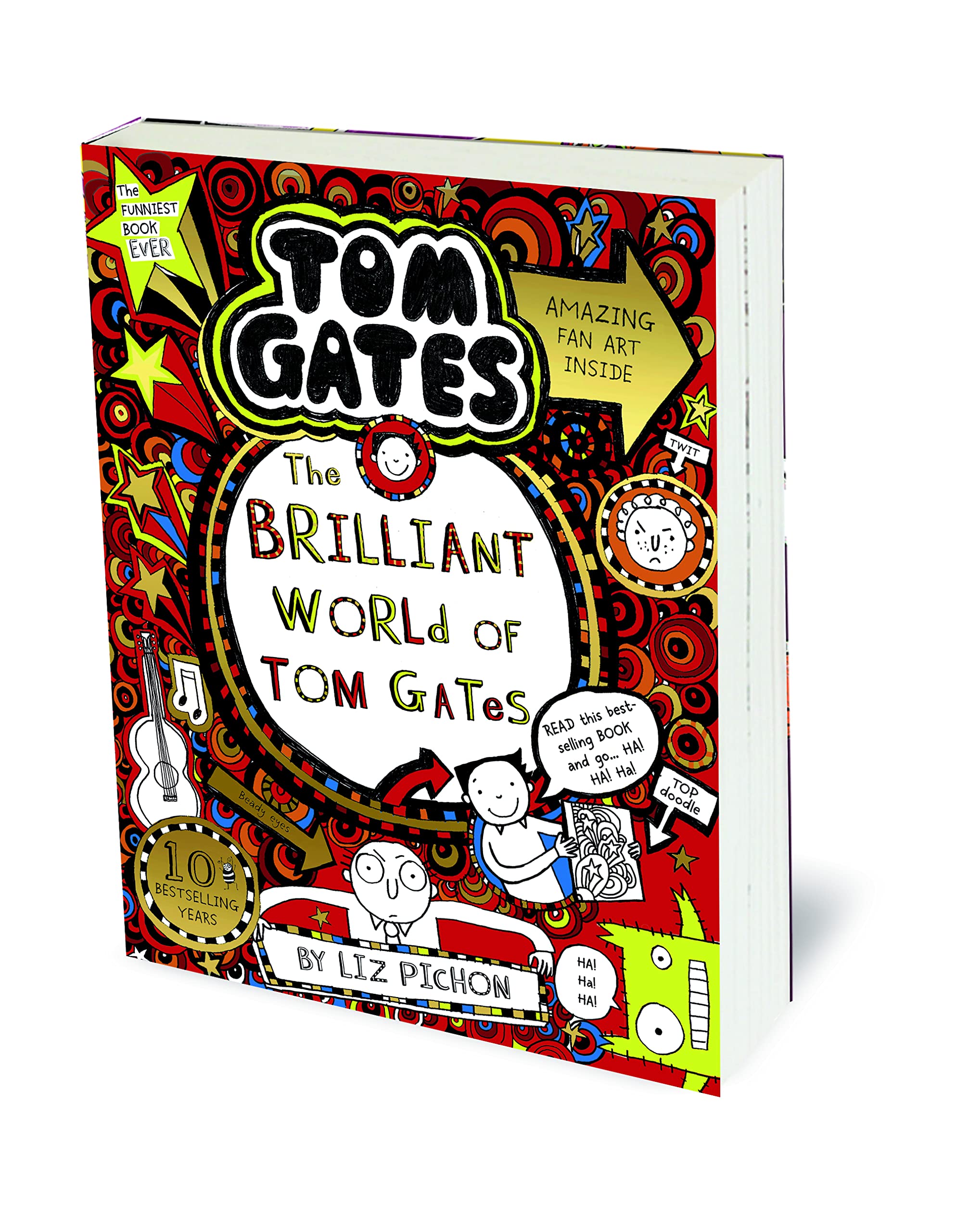 Scholastic The Brilliant World of Tom Gates - First Edition Paperback | English Language