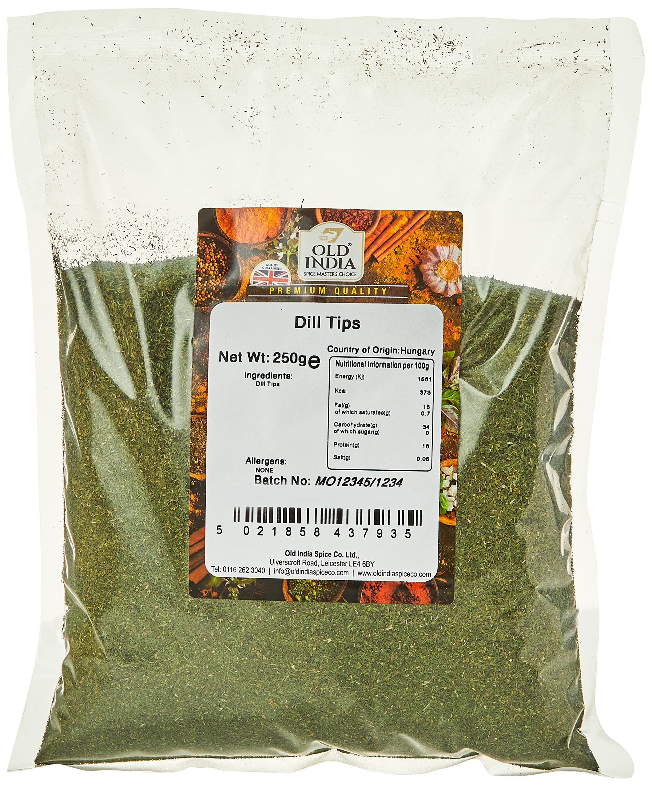 Old India Dill Tips 250g 1