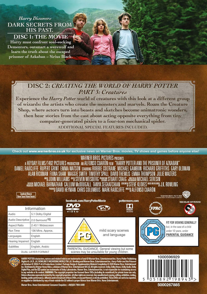 Harry Potter and the Prisoner of Azkaban (2004) - DVD Special Edition (Region 2)