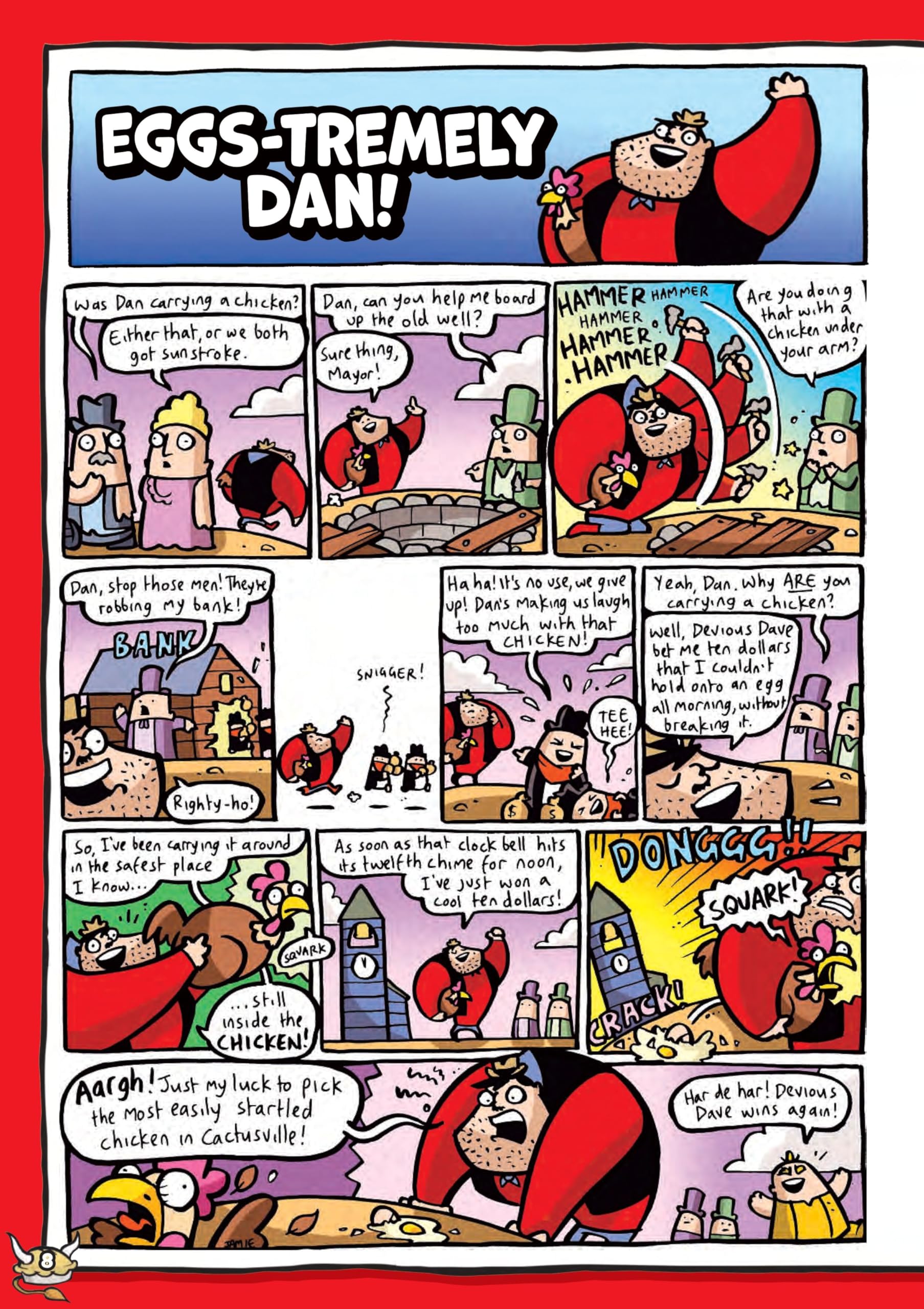 DC Thomson Dandy Presents: Desperate Dan by Jamie Smart Vol. 2 | Collection Comic | English 7