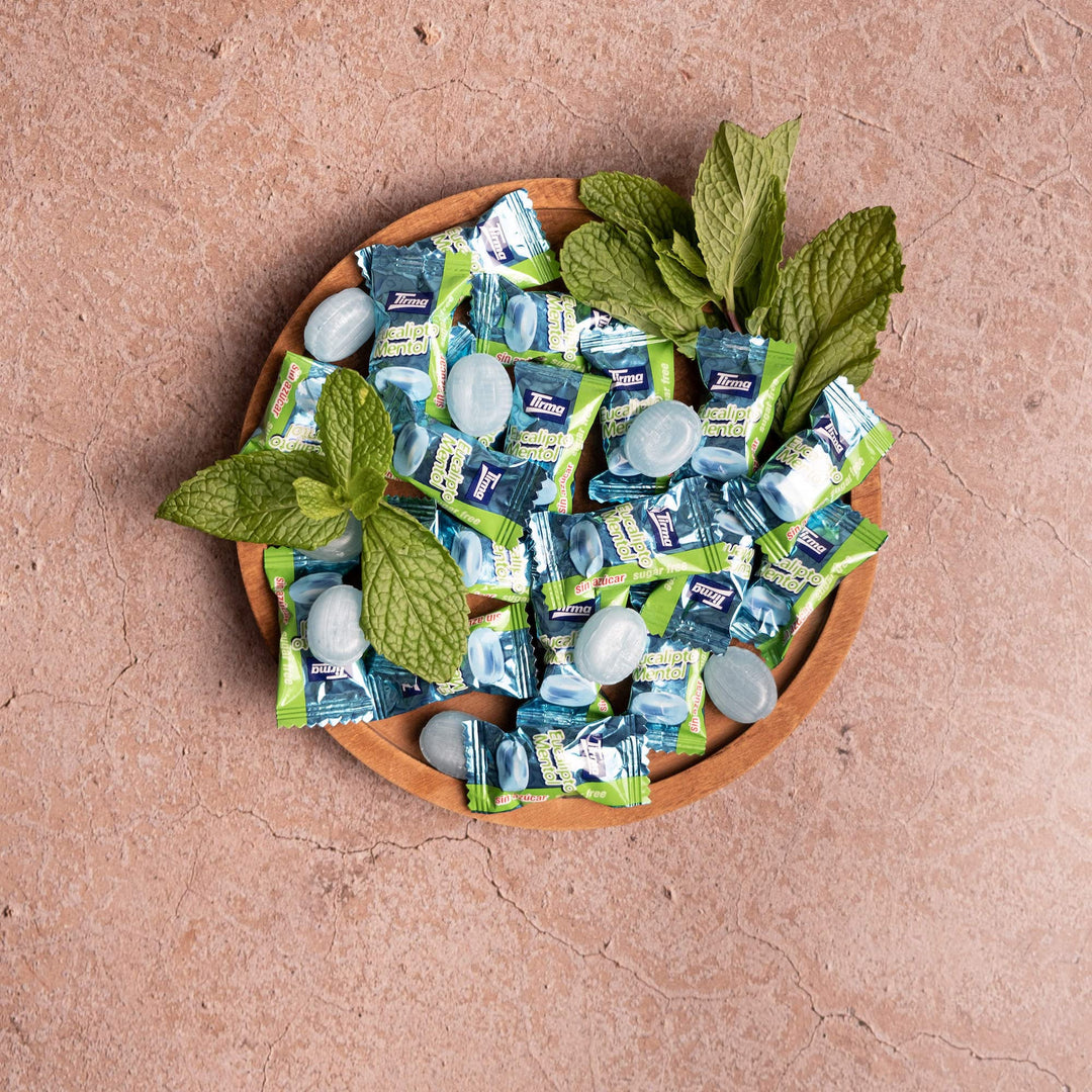 Tirma Sugar Free Eucalyptus and Menthol Candy 150g - Hard Boiled Sweets