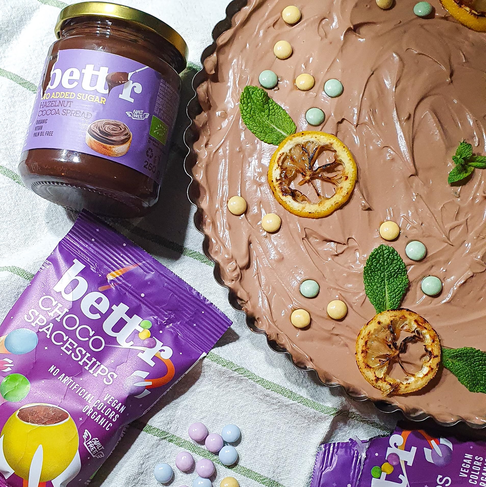 Bett'r Organic Hazelnut Cocoa Cream Spread - No Added Sugar, Vegan, Palm Oil Free 4