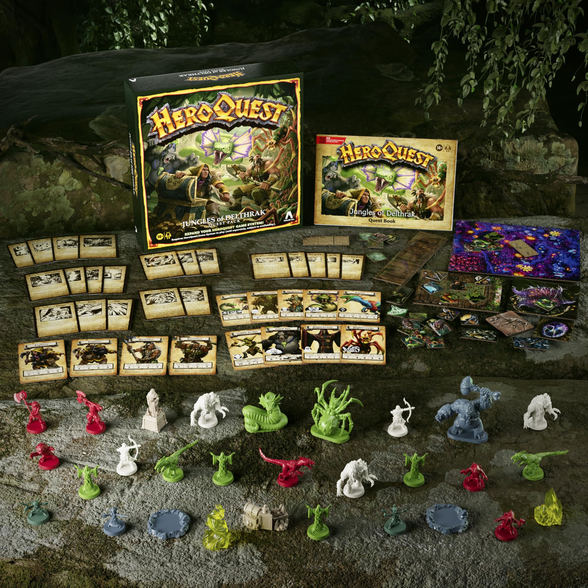 Avalon Hill HeroQuest Jungles of Delthrak Quest Pack – Erweiterung für das HeroQuest-Spielsystem 9