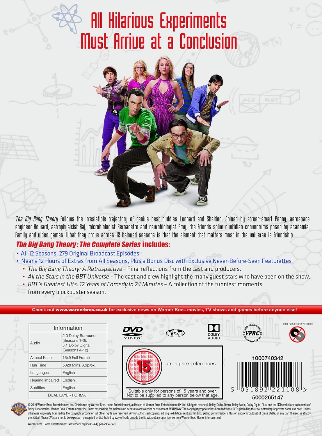 The Big Bang Theory: The Complete Series [2007] [2020] 3