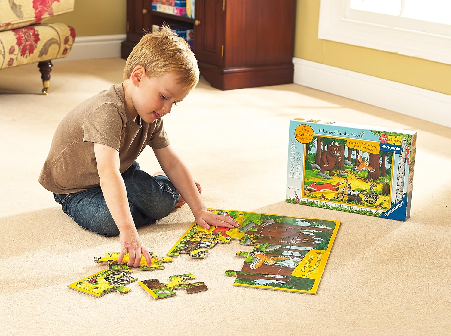 Ravensburger The Gruffalo My First Floor Puzzle - 16 Piece Jigsaw for Toddlers 2 Years and Up 7